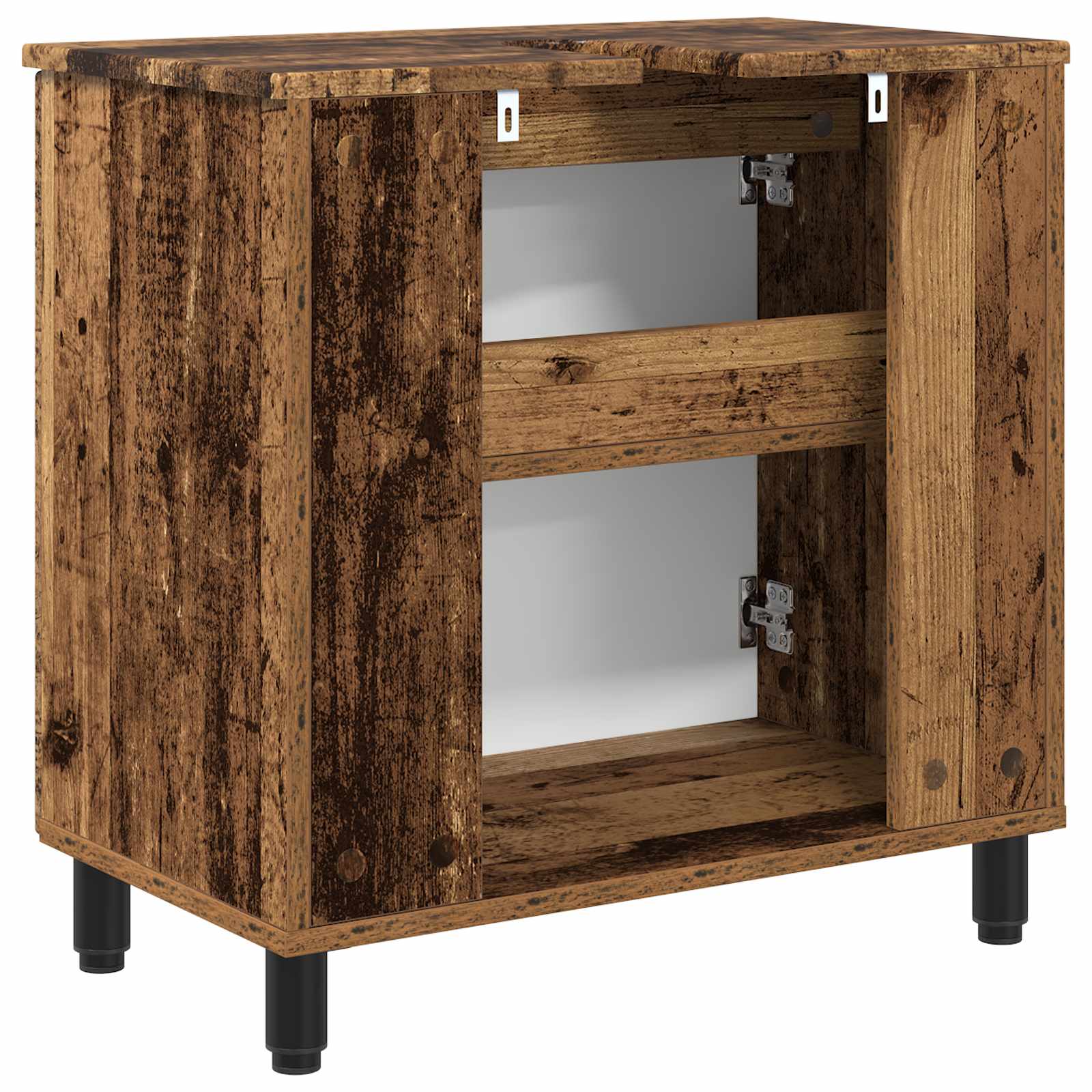 Waschtisch Altholz 60 x 35 x 60 cm Holzwerkstoff
