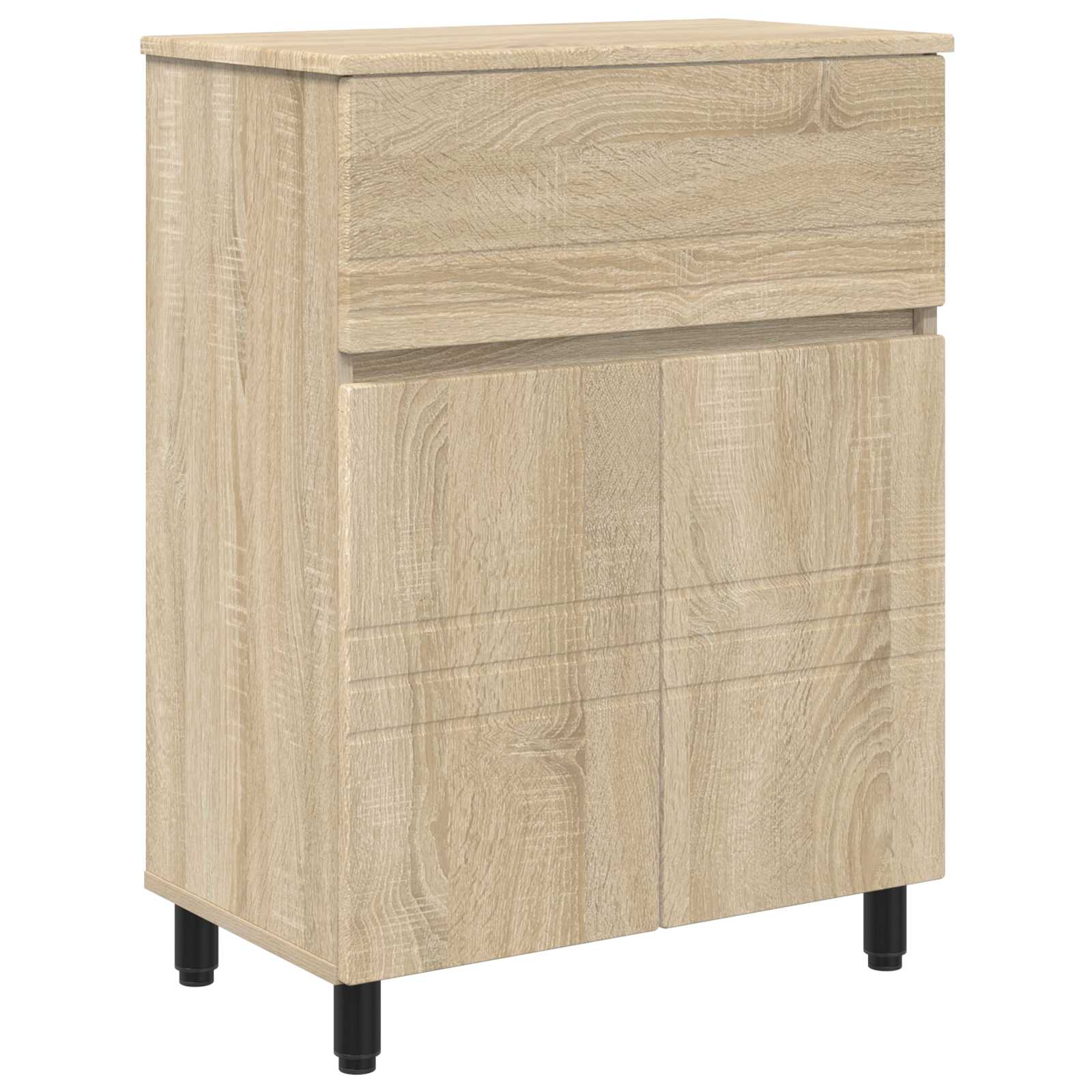 Waschtisch Sonoma-Eiche 60 x 35 x 80 cm Holzwerkstoff