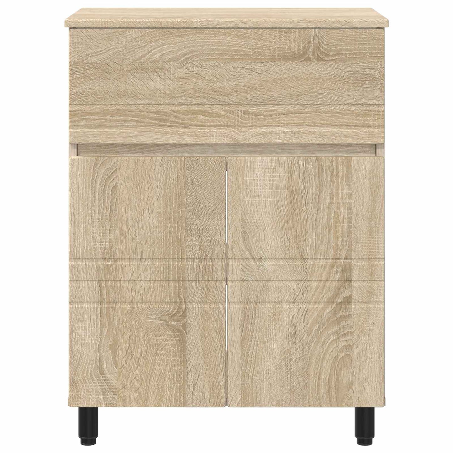 Waschtisch Sonoma-Eiche 60 x 35 x 80 cm Holzwerkstoff