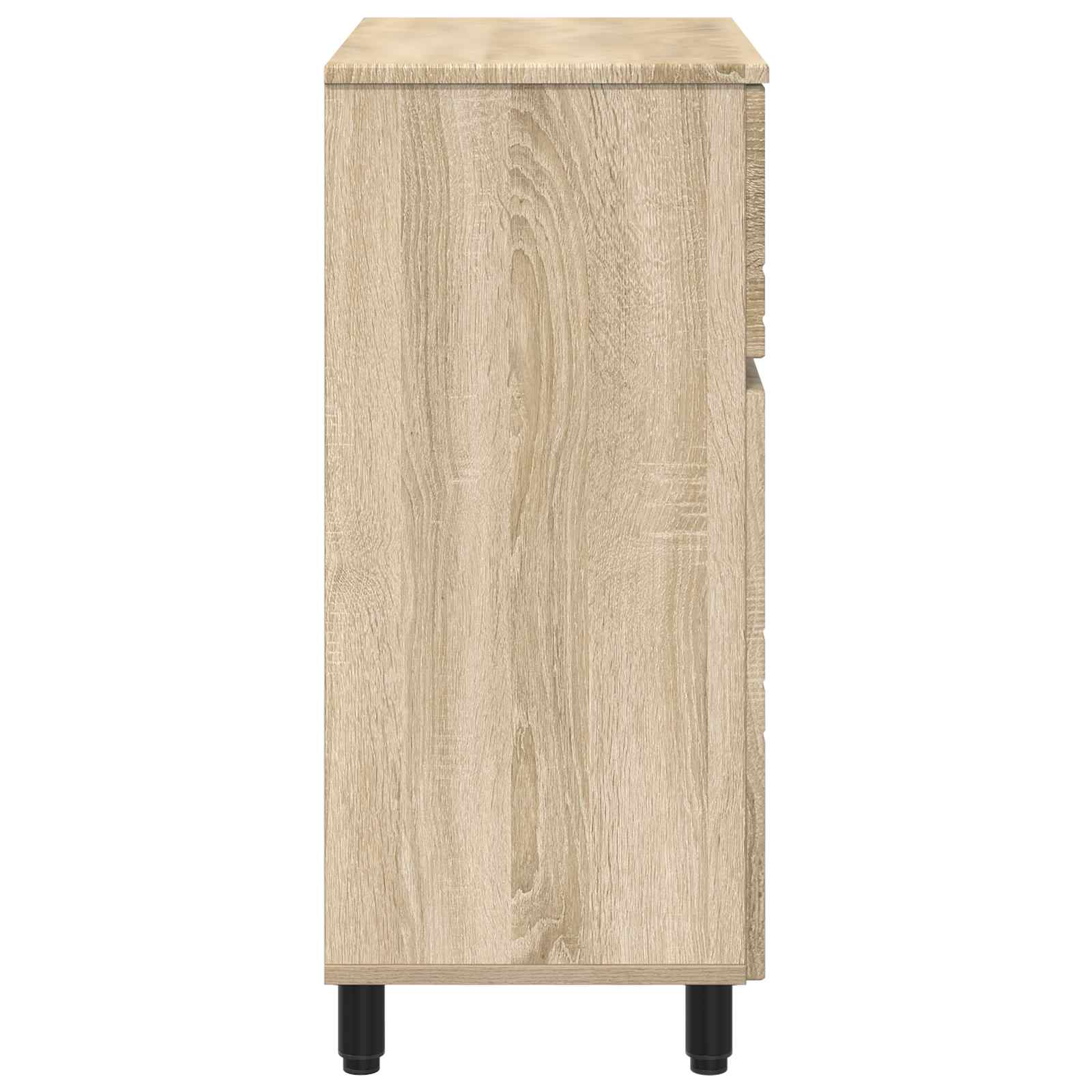 Waschtisch Sonoma-Eiche 60 x 35 x 80 cm Holzwerkstoff