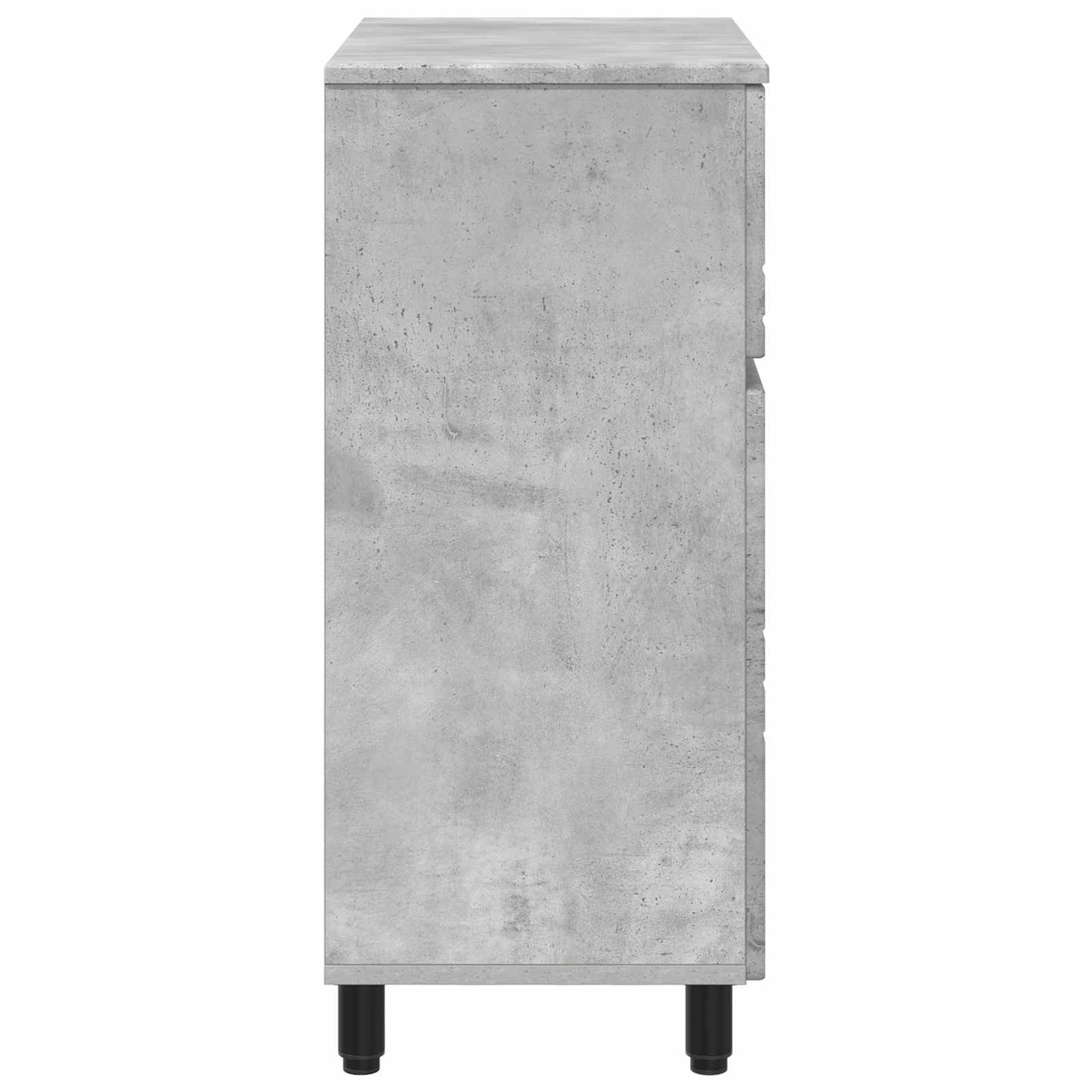 Waschtisch Betongrau 60 x 35 x 80 cm Holzwerkstoff