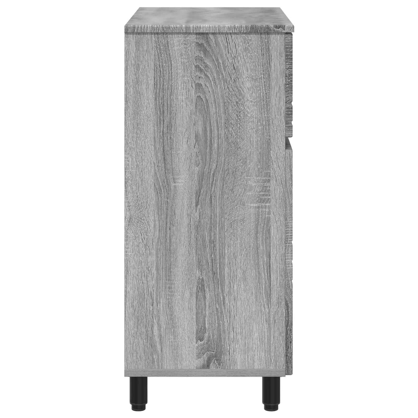 Waschtisch Sonoma-Grau 60 x 35 x 80 cm Holzwerkstoff