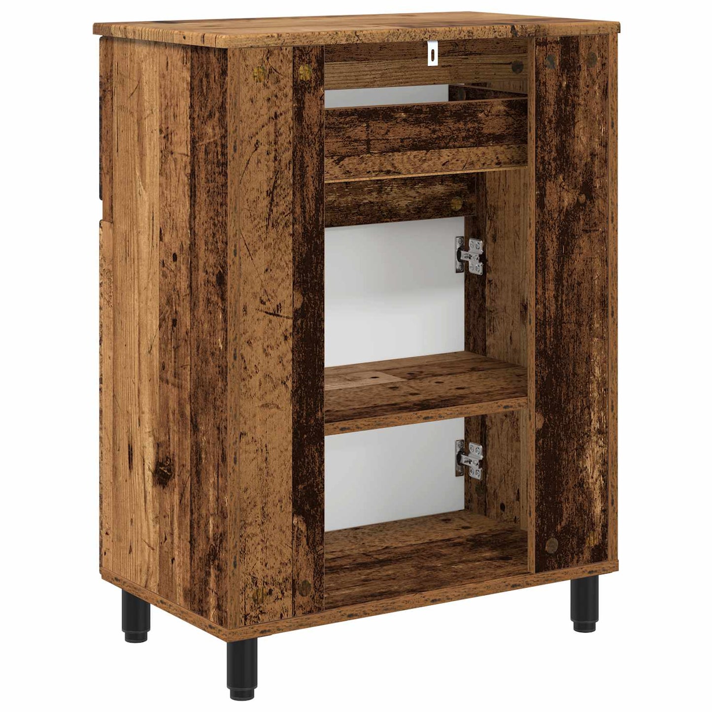 Waschtisch Altholz 60 x 35 x 80 cm Holzwerkstoff