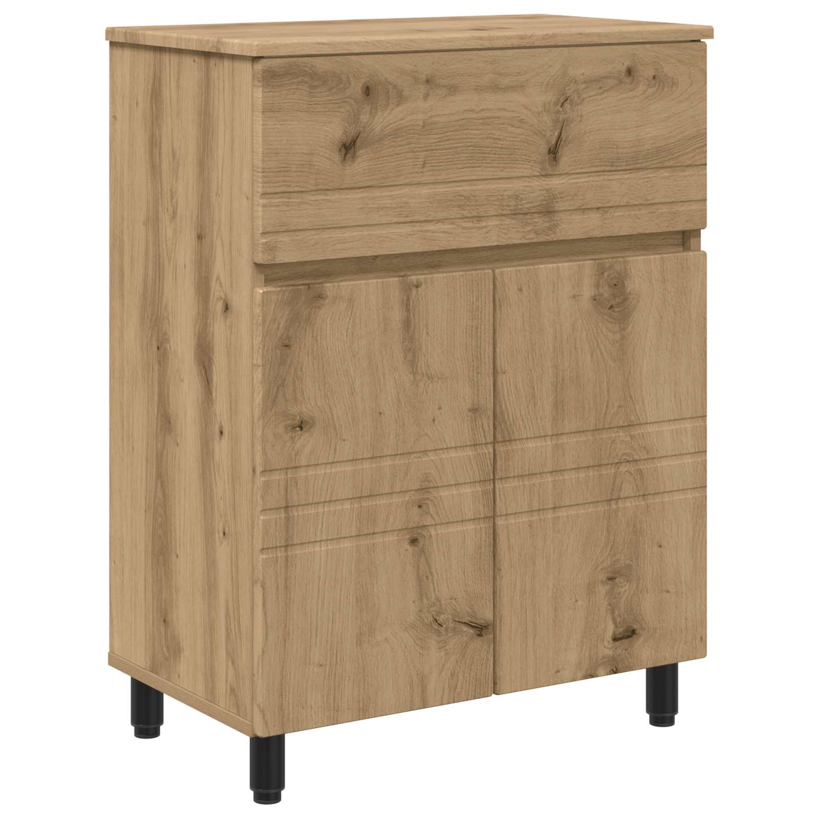 Waschtisch Artisan-Eiche 60 x 35 x 80 cm Holzwerkstoff