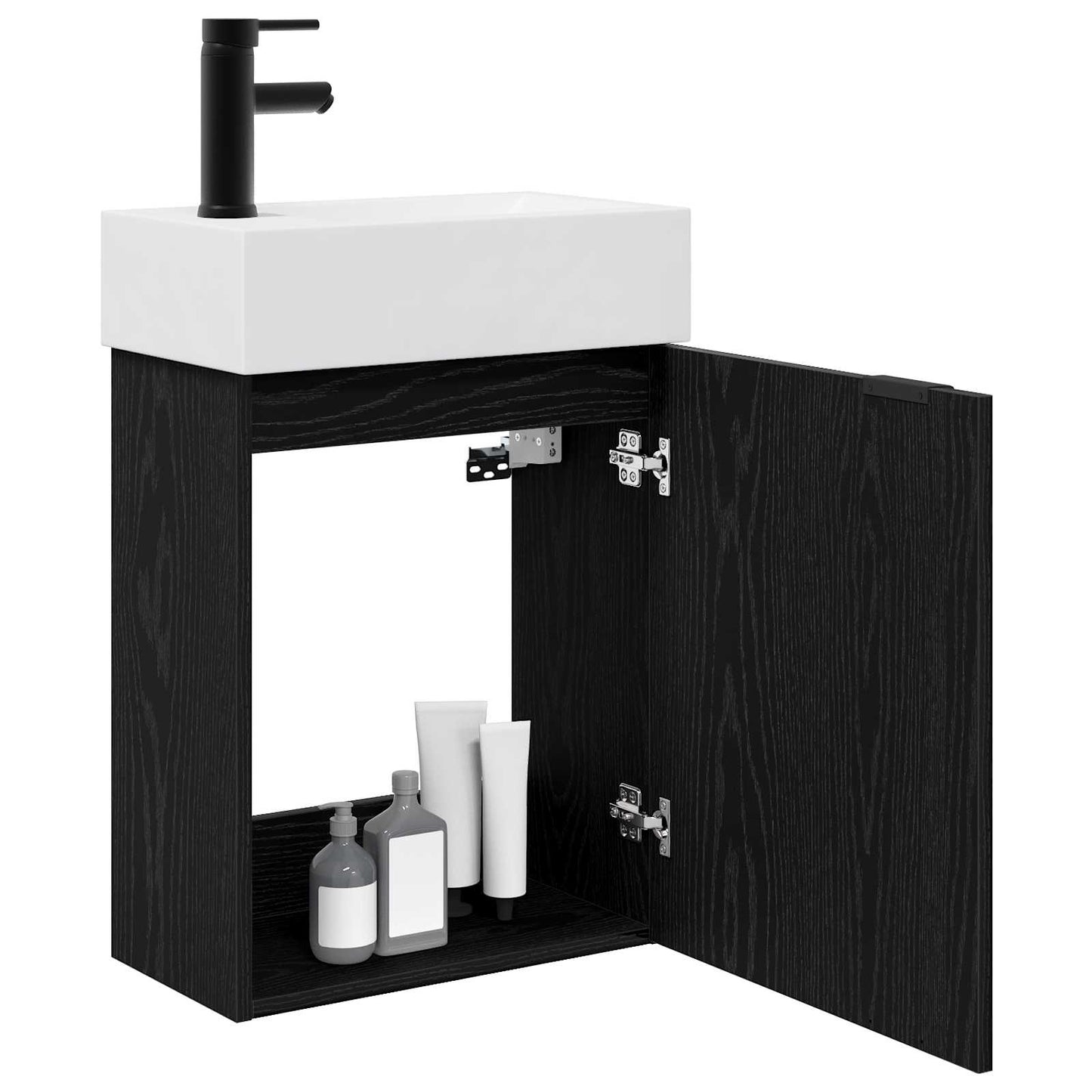 Badezimmer Waschtischunterschrank mit Wasserhahn