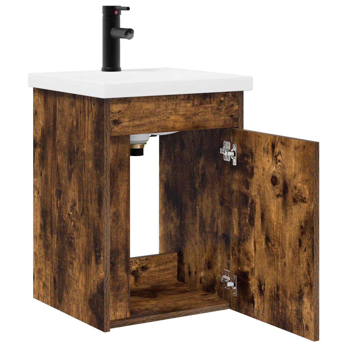 Badezimmer Waschtischunterschrank mit Wasserhahn