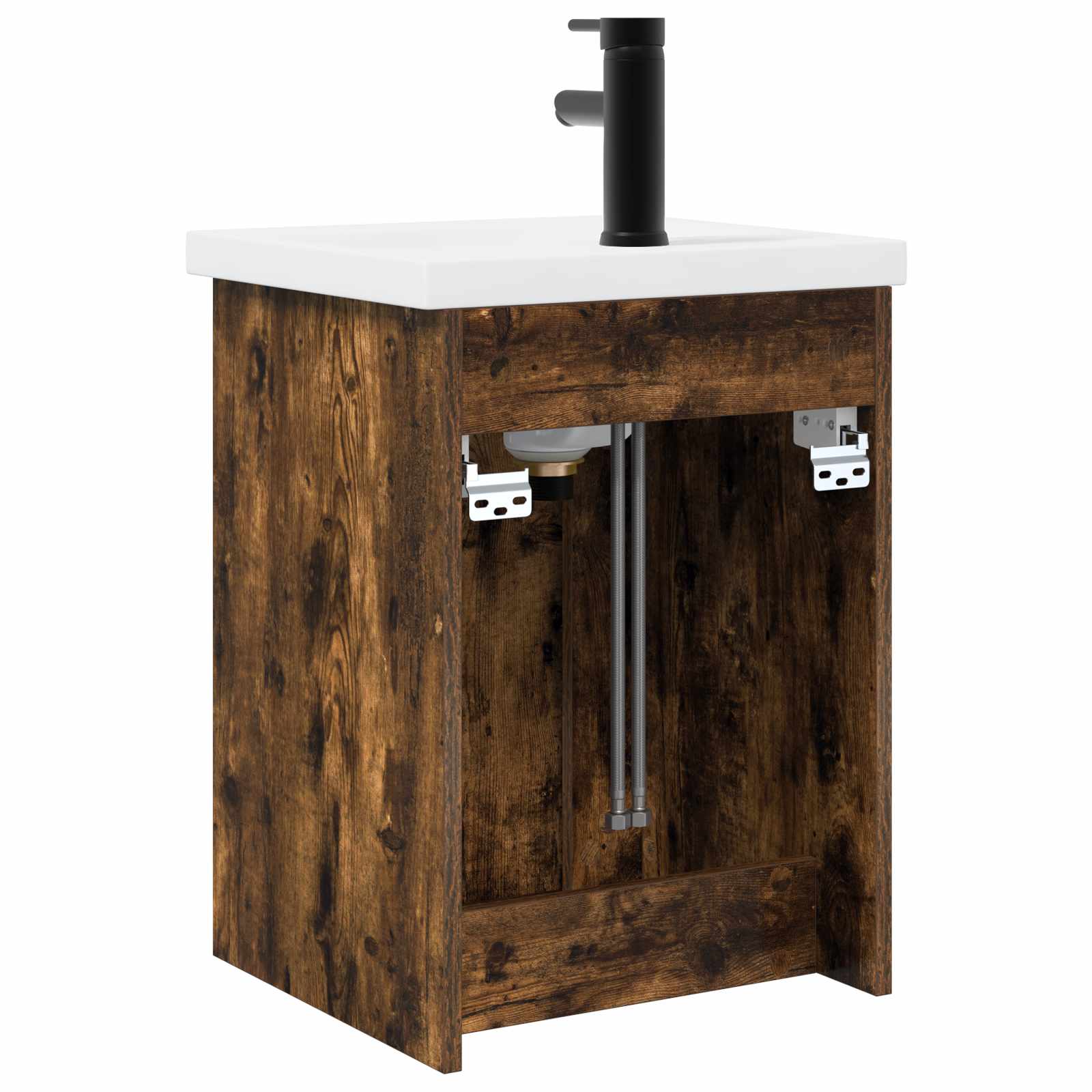 Badezimmer Waschtischunterschrank mit Wasserhahn