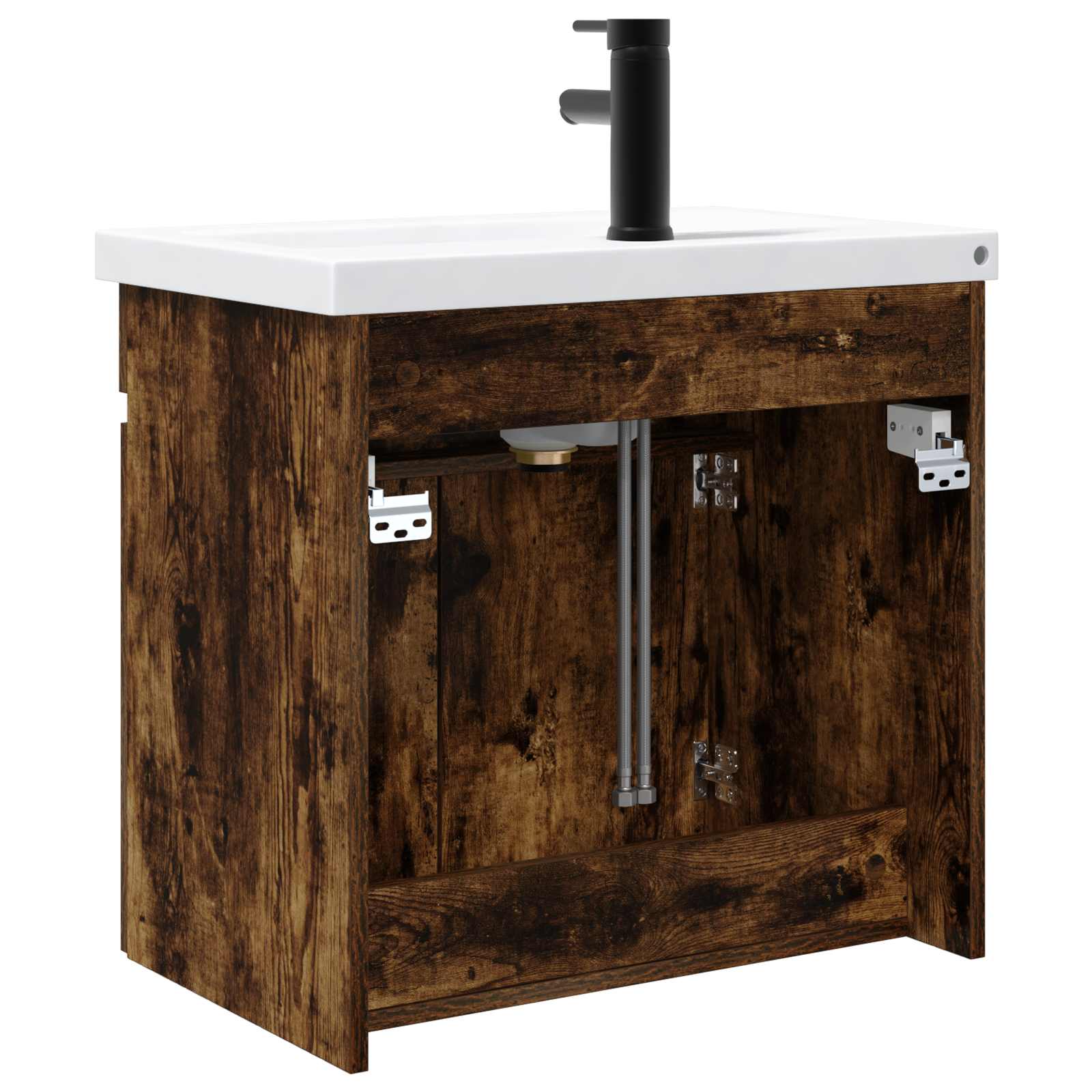 Badezimmer Waschtischunterschrank mit Wasserhahn