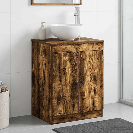 Badezimmerschrank Geräucherte Eiche 54 x 41 x 70 cm