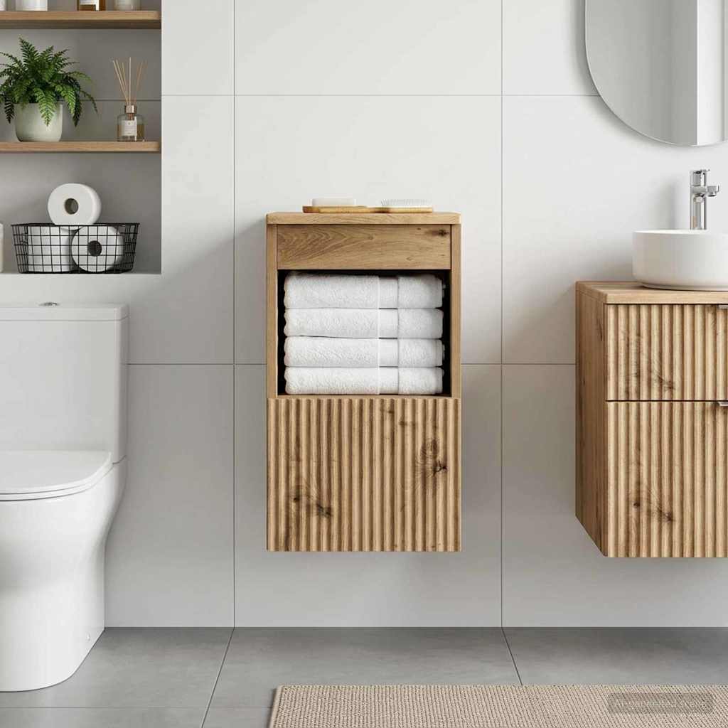 Badezimmerschrank Artisan-Eiche 30 x 41 x 50 cm Holzwerkstoff