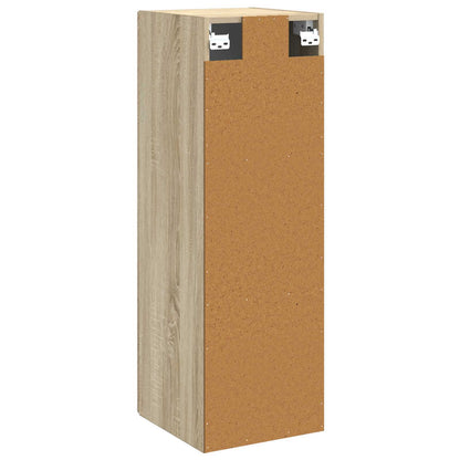 Wandmontierter Badezimmerschrank Sonoma-Eiche 33 x 34,5 x 60 cm