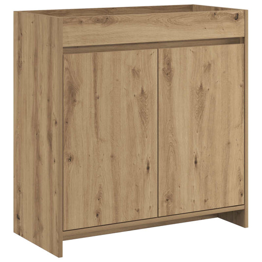 Badunterschrank Artisan-Eiche 78,5 x 37,5 x 81 cm Holzwerkstoff