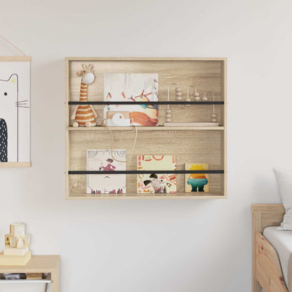 Magazinregal Sonoma-Eiche 80 x 12 x 70 cm Holzwerkstoff