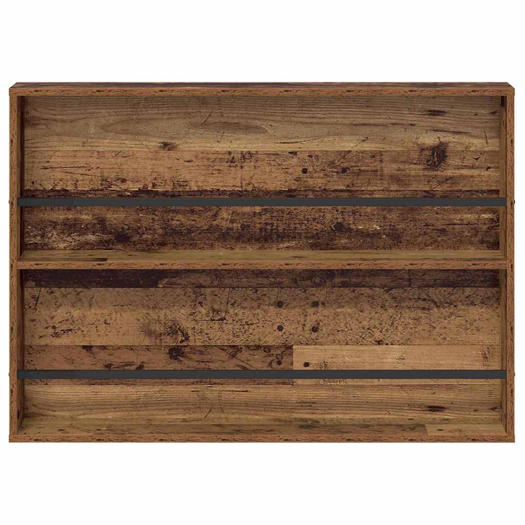 Magazinregal 2 stk. Altholz 100 x 12 x 70 cm Holzwerkstoff