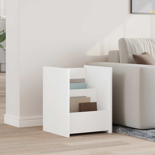 Magazinregal mit Regal Weiß 35 x 35 x 45 cm Holzwerkstoff