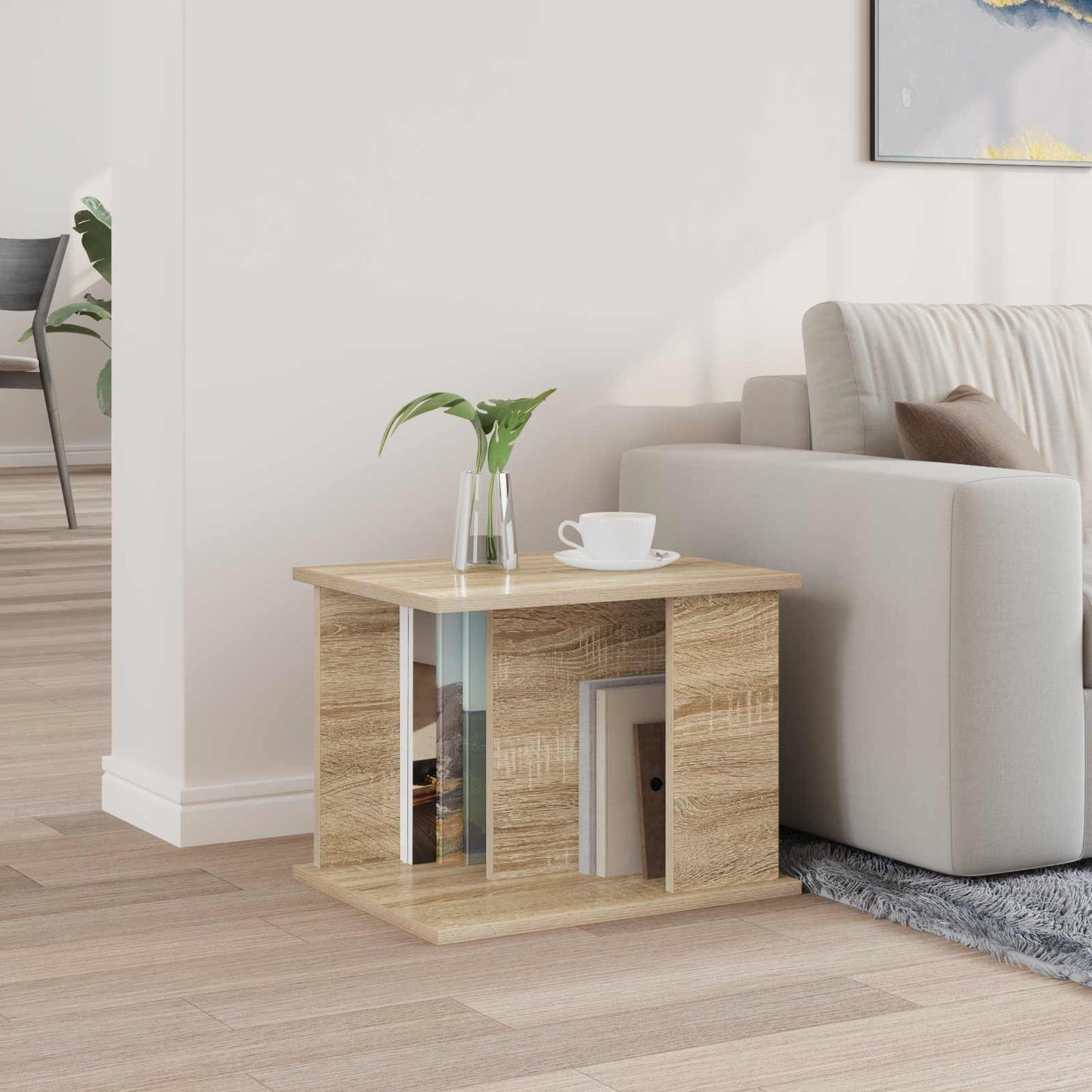 Magazinregal Sonoma-Eiche 35 x 35 x 45 cm Holzwerkstoff