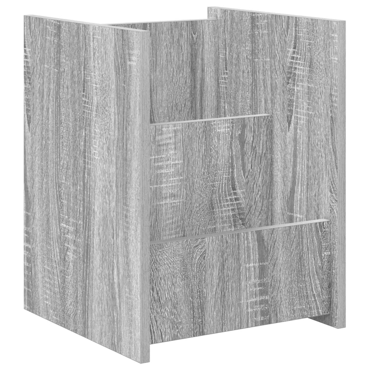 Magazinregal Sonoma-Grau 35 x 35 x 45 cm Holzwerkstoff