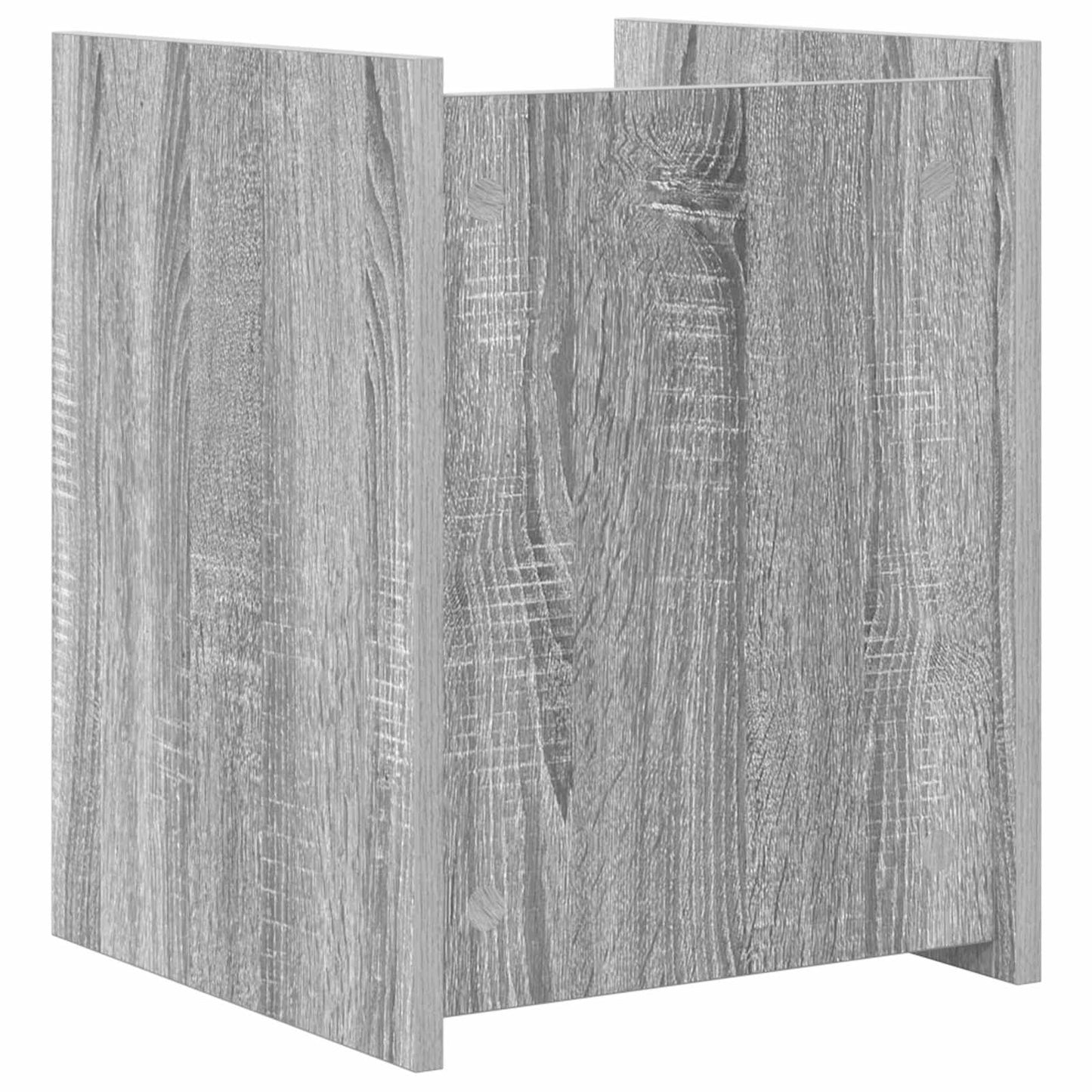Magazinregal Sonoma-Grau 35 x 35 x 45 cm Holzwerkstoff
