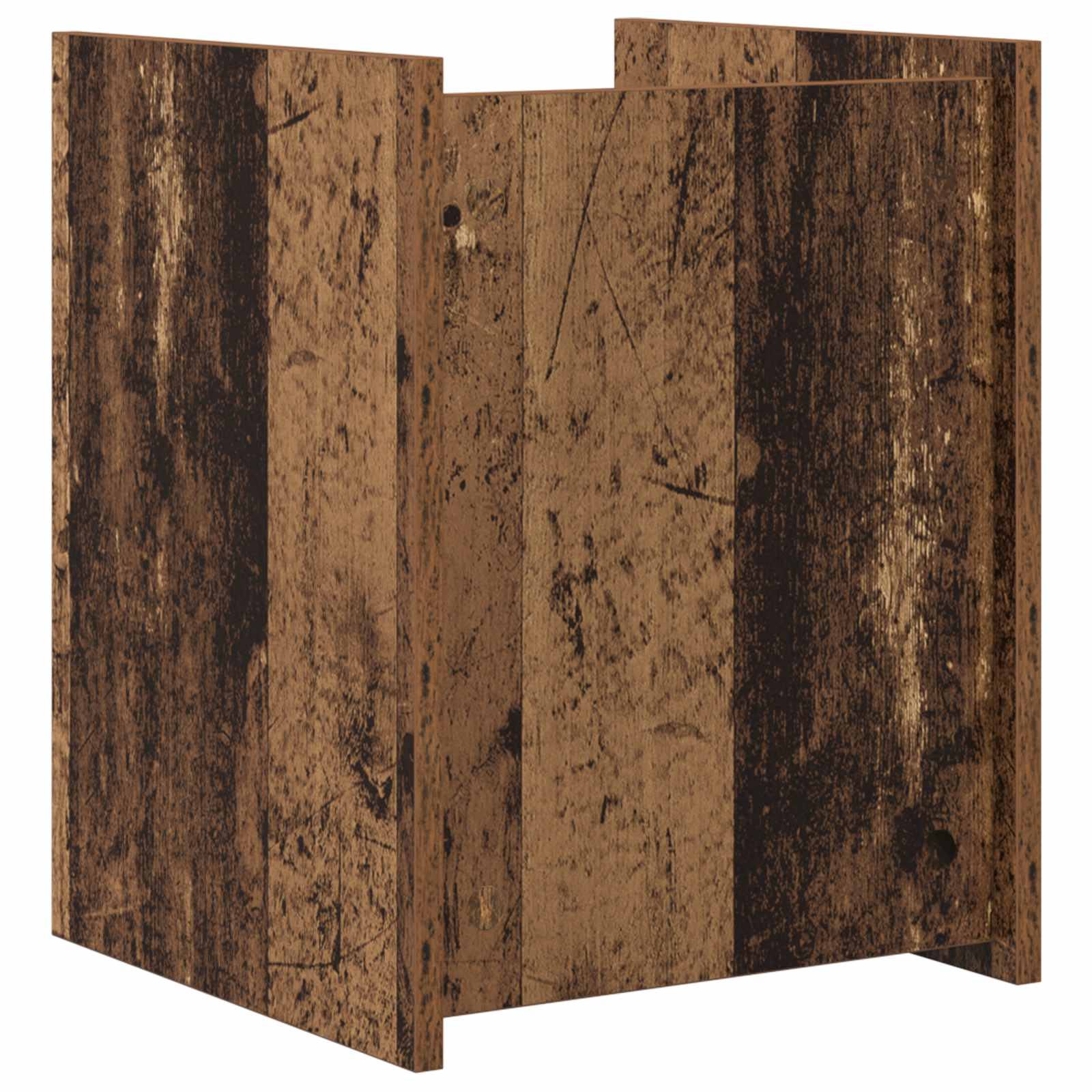 Magazinregal mit Regal Altholz 35 x 35 x 45 cm Holzwerkstoff