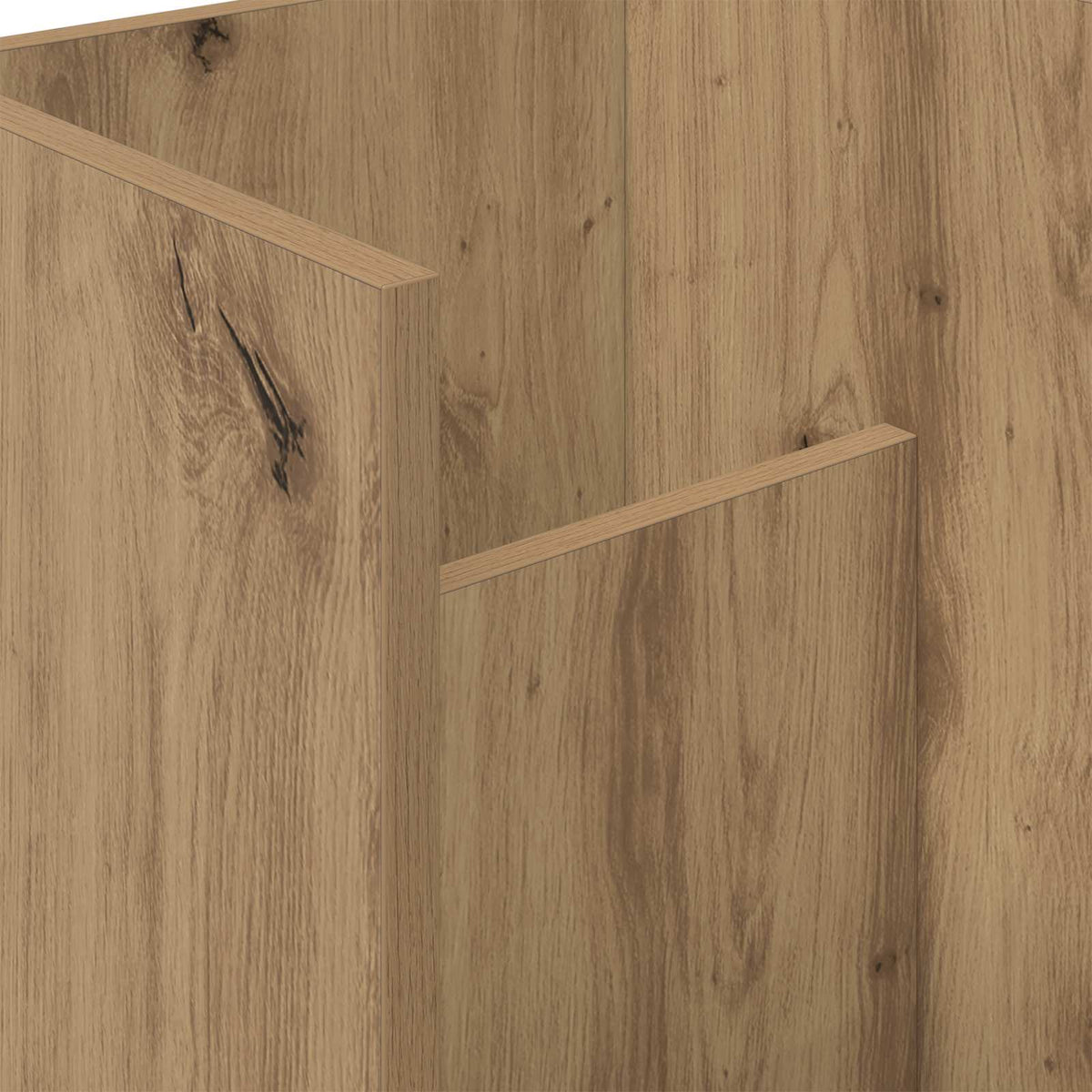 Magazinregal Artisan-Eiche 35 x 35 x 45 cm Holzwerkstoff