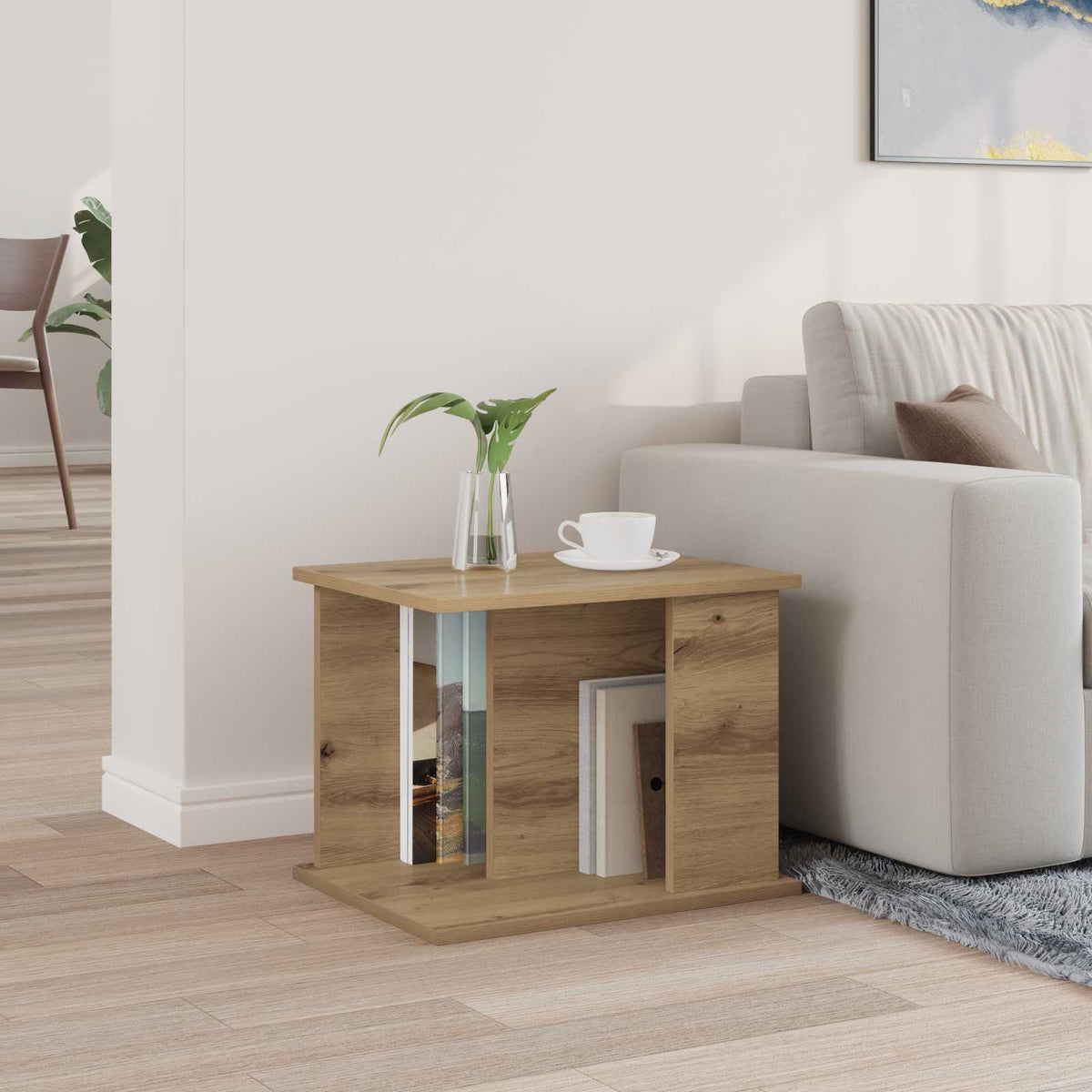 Magazinregal Artisan-Eiche 35 x 35 x 45 cm Holzwerkstoff