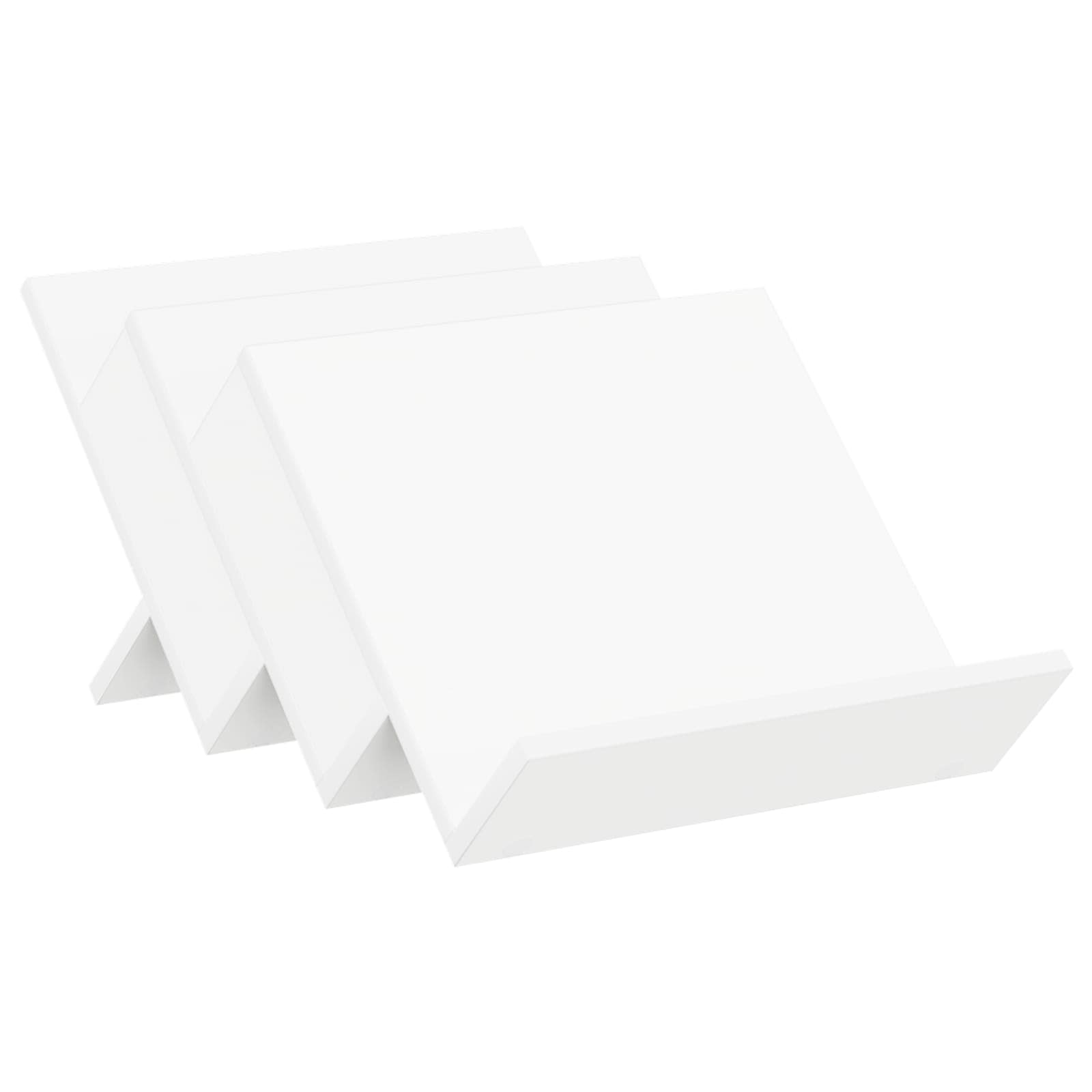 Magazinregal mit Regal Weiß 53 x 40 x 28,5 cm Holzwerkstoff