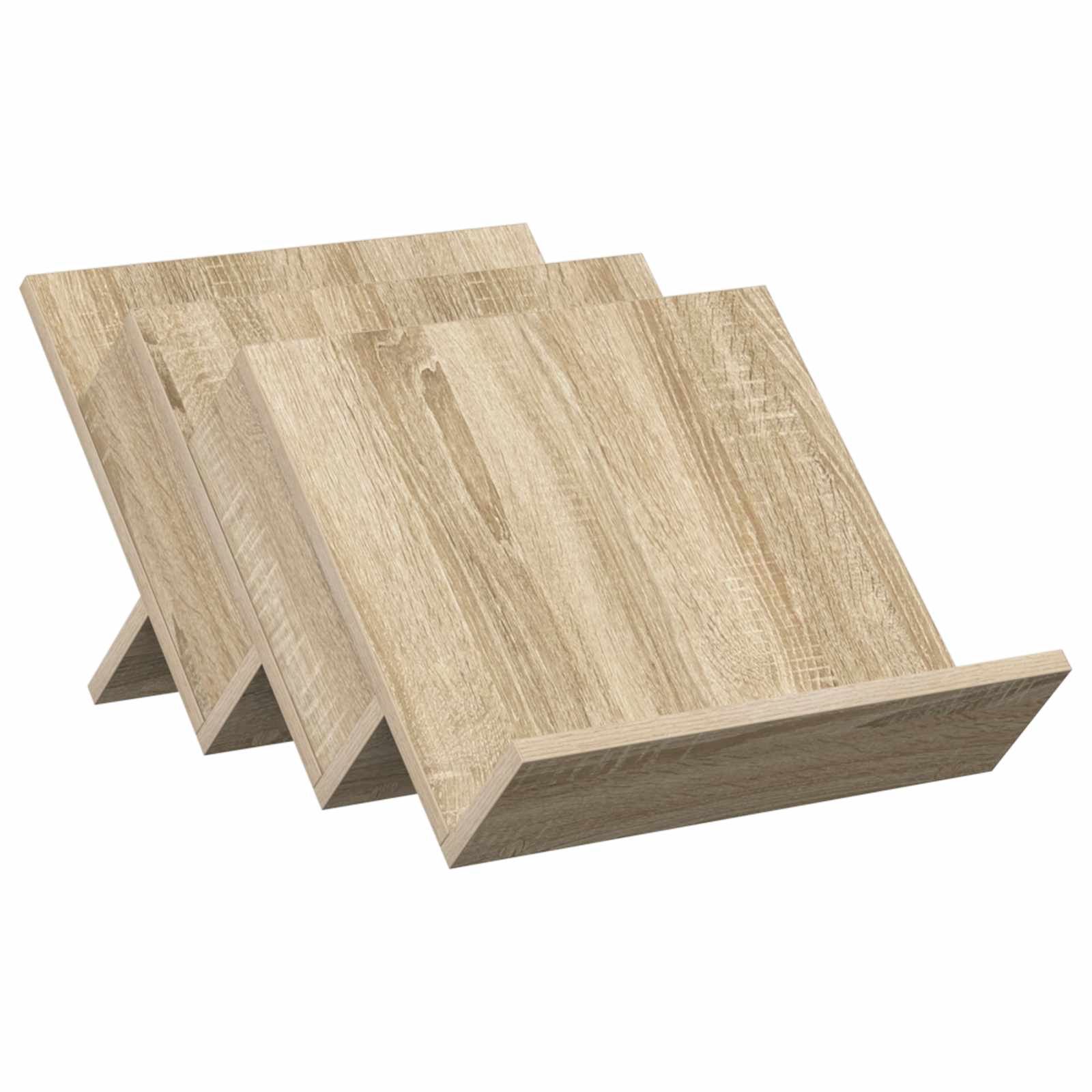 Magazinregal Sonoma-Eiche 53 x 40 x 28,5 cm Holzwerkstoff