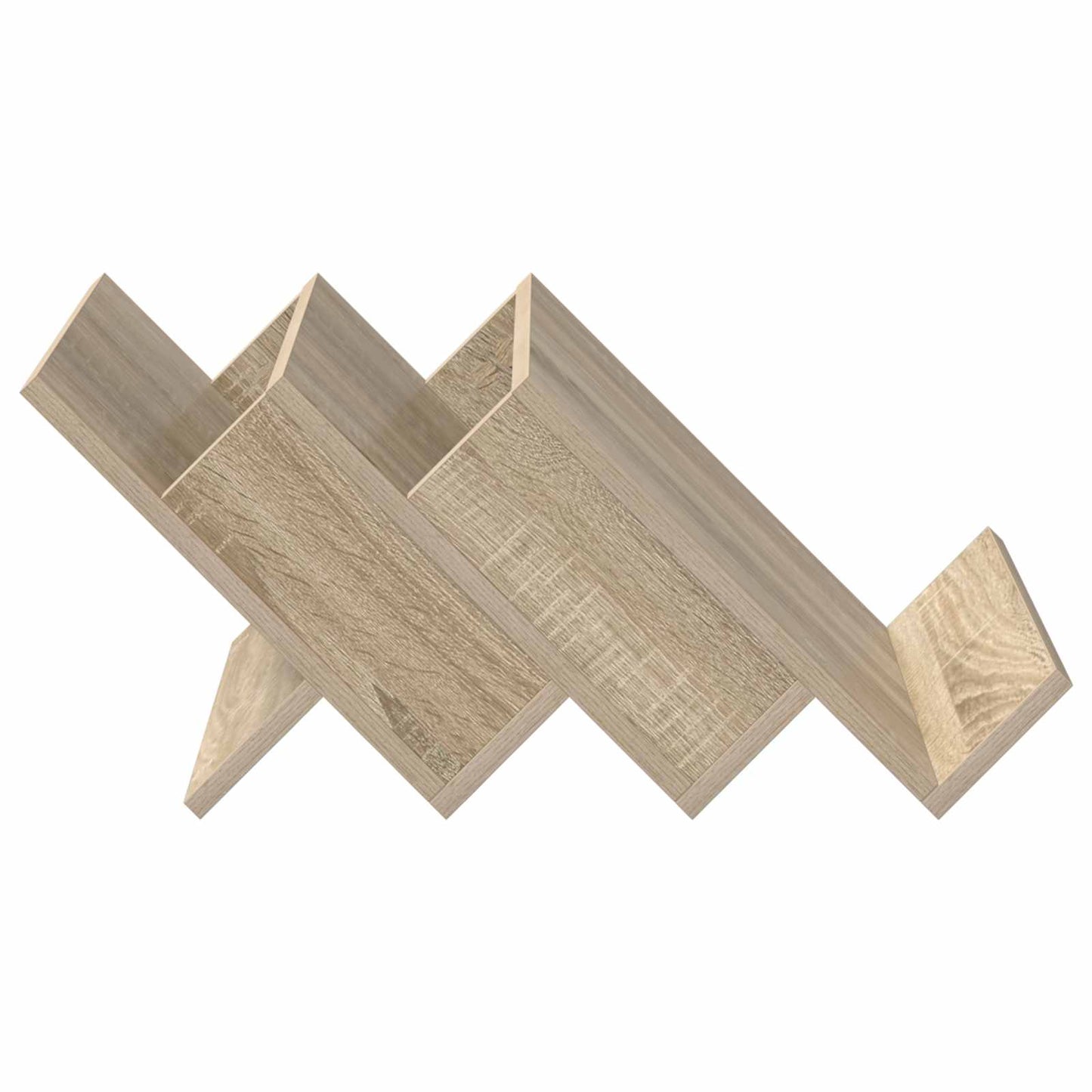 Magazinregal Sonoma-Eiche 53 x 40 x 28,5 cm Holzwerkstoff