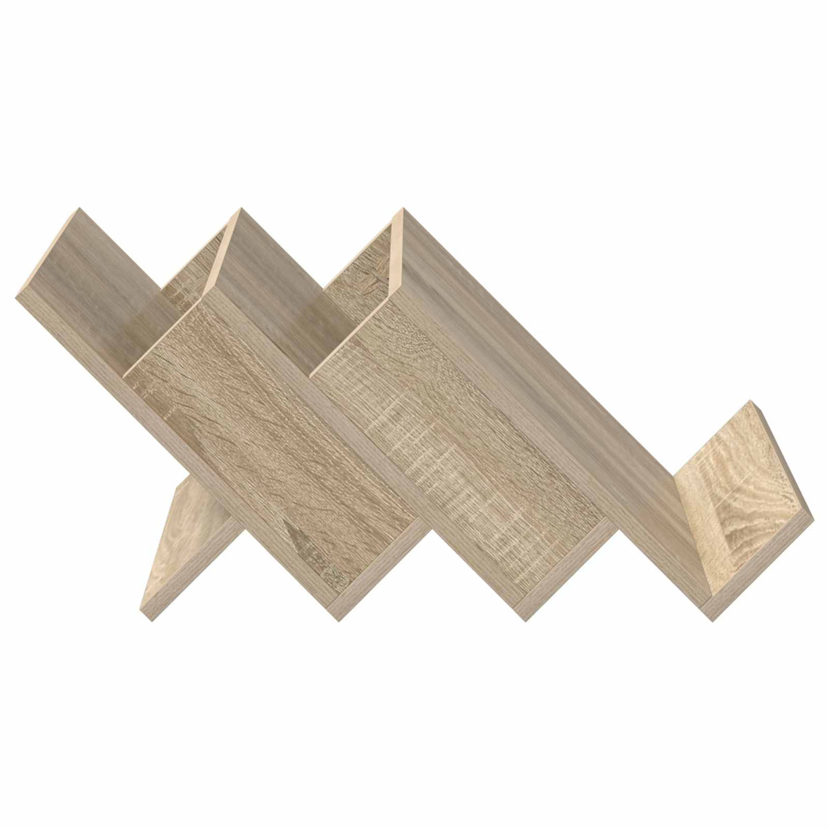 Magazinregal Sonoma-Eiche 53 x 40 x 28,5 cm Holzwerkstoff