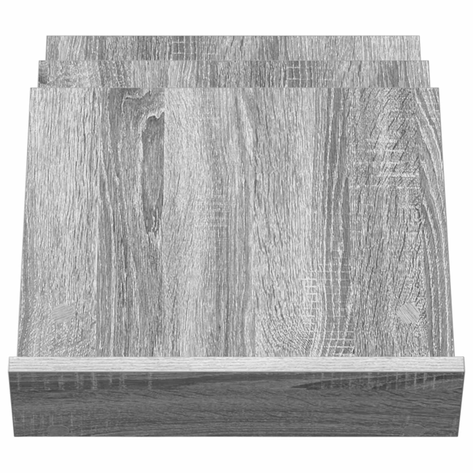 Magazinregal Sonoma-Grau 53 x 40 x 28,5 cm Holzwerkstoff
