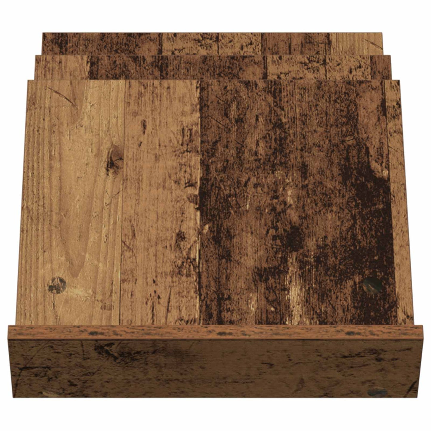 Magazinregal mit Regal Altholz 53 x 40 x 28,5 cm Holzwerkstoff