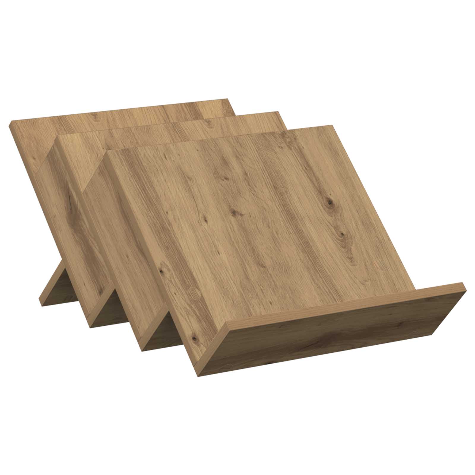 Magazinregal Artisan-Eiche 53 x 40 x 28,5 cm Holzwerkstoff