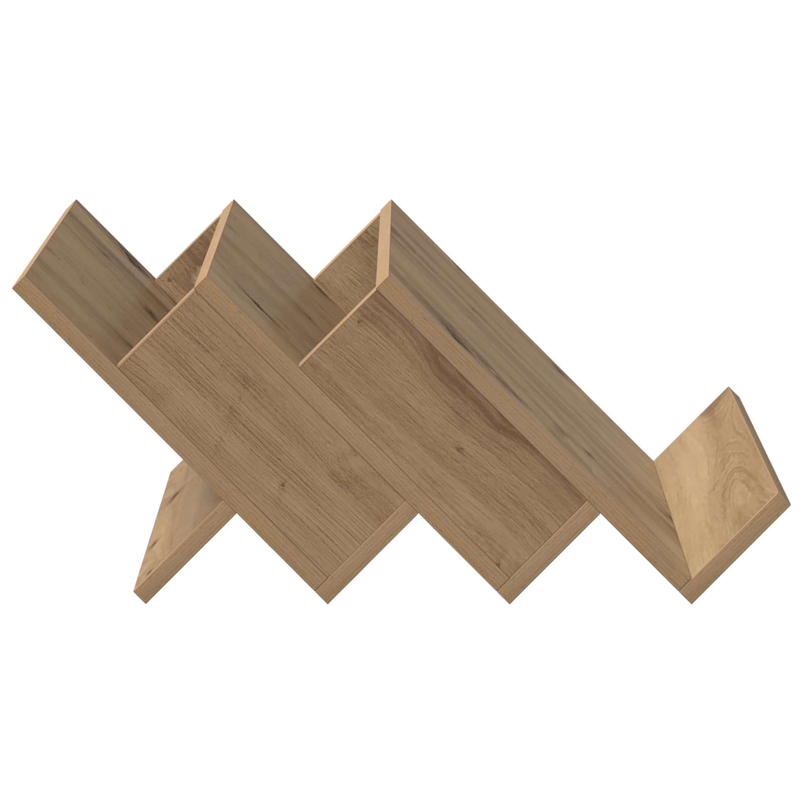 Magazinregal Artisan-Eiche 53 x 40 x 28,5 cm Holzwerkstoff