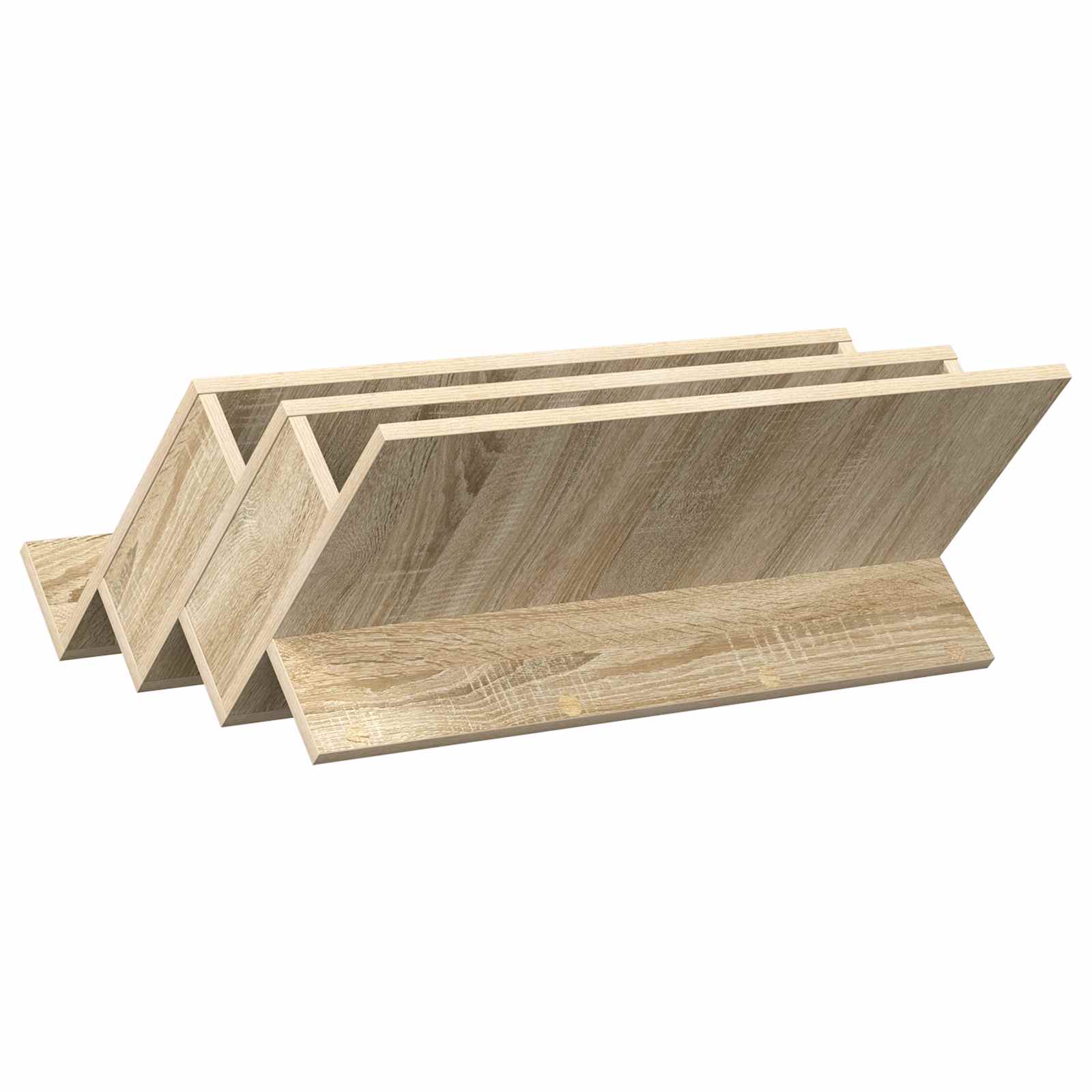 Magazinregal Sonoma-Eiche 65 x 53 x 28,5 cm Holzwerkstoff