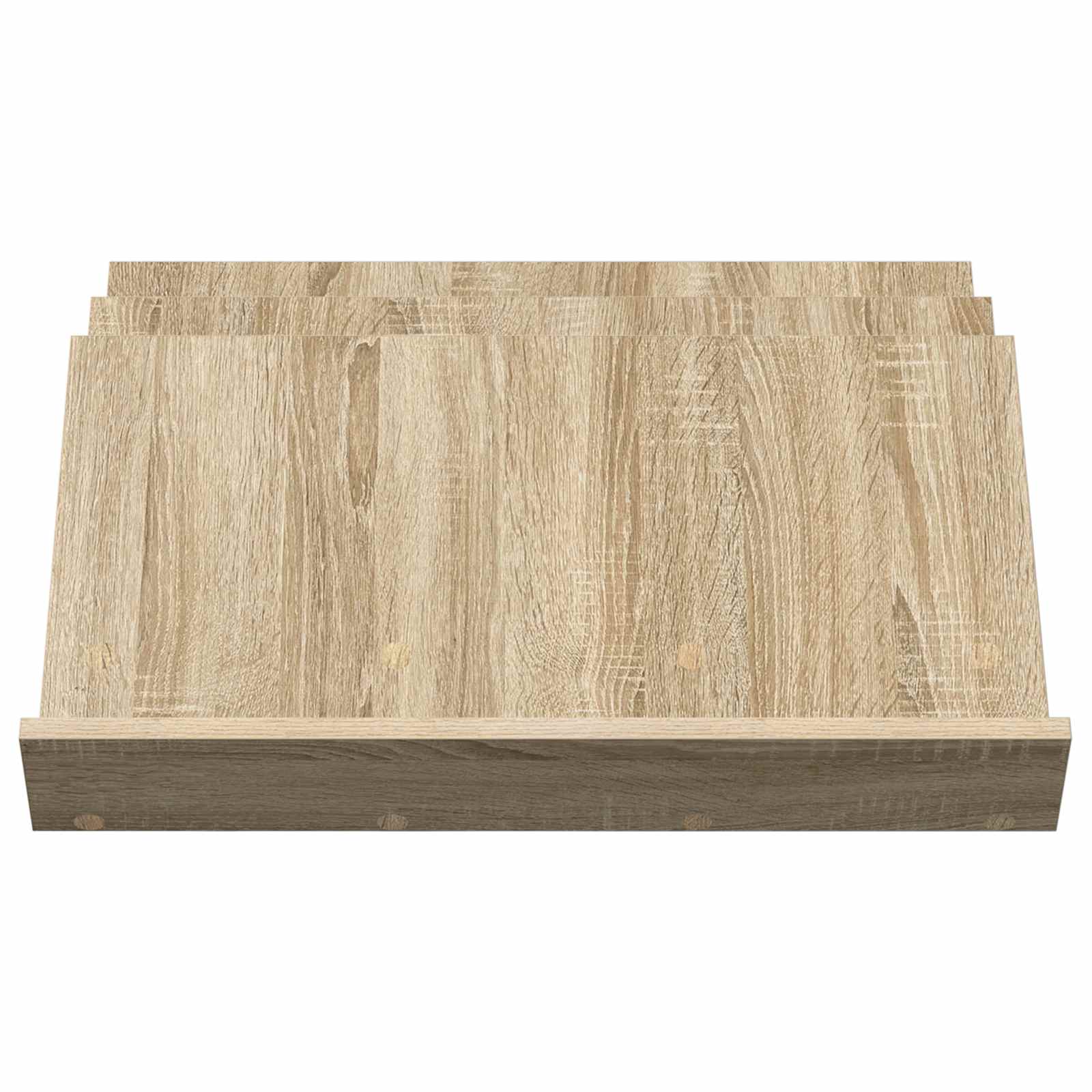 Magazinregal Sonoma-Eiche 65 x 53 x 28,5 cm Holzwerkstoff
