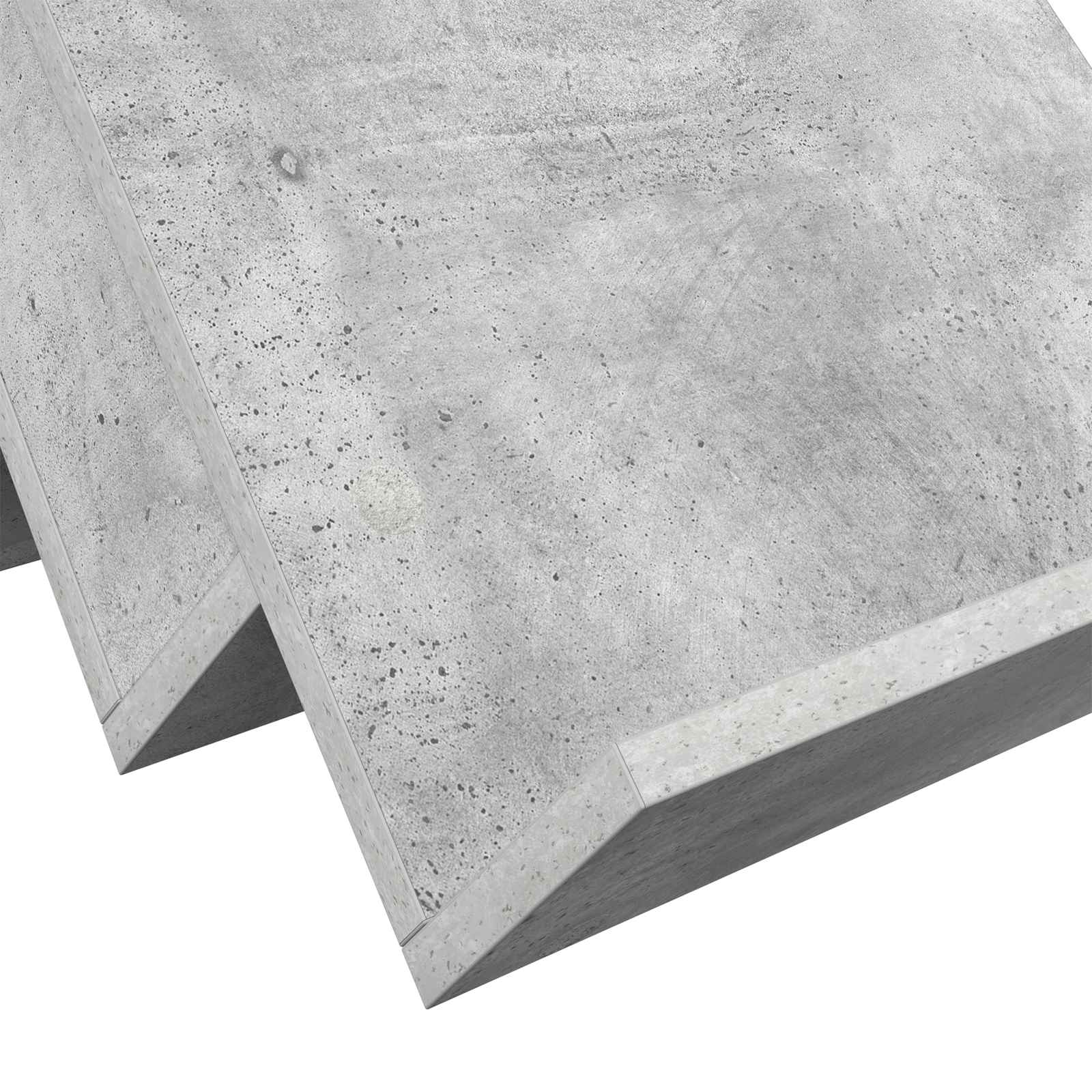 Magazinregal Beton Grau 65 x 53 x 28,5 cm Holzwerkstoff