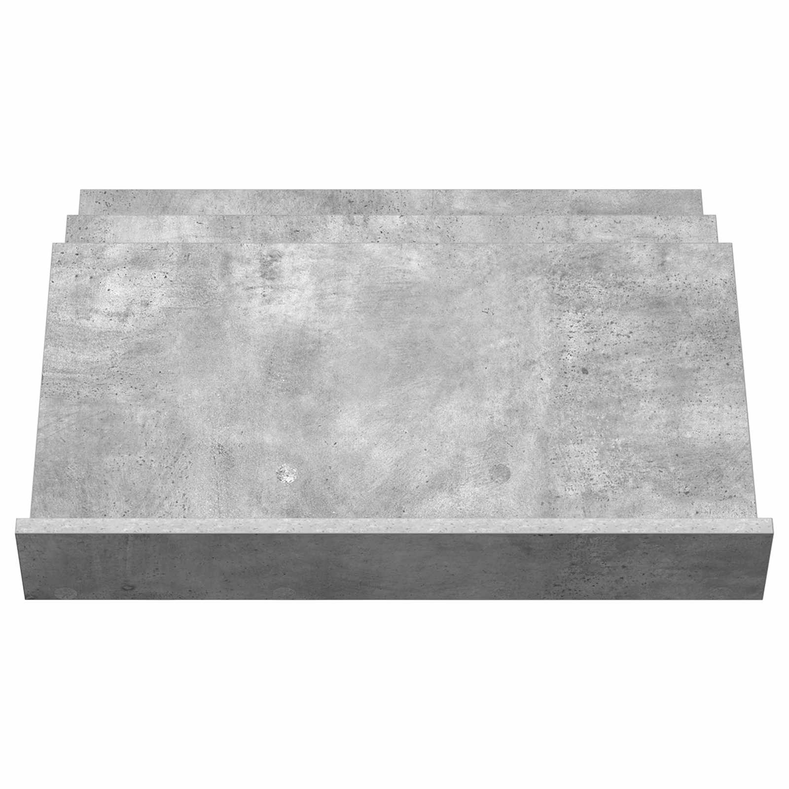Magazinregal Beton Grau 65 x 53 x 28,5 cm Holzwerkstoff