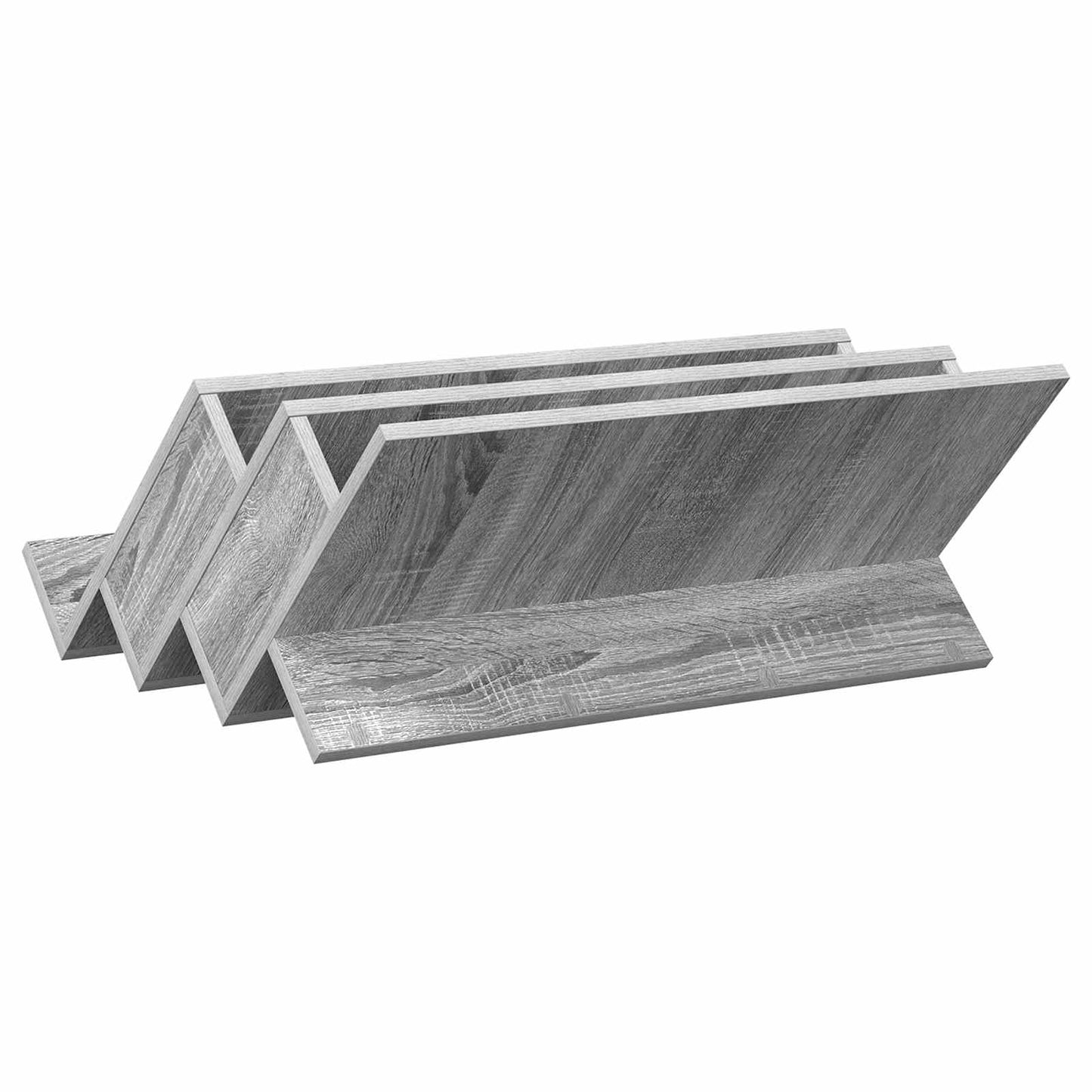 Magazinregal Sonoma-Grau 65 x 53 x 28,5 cm Holzwerkstoff