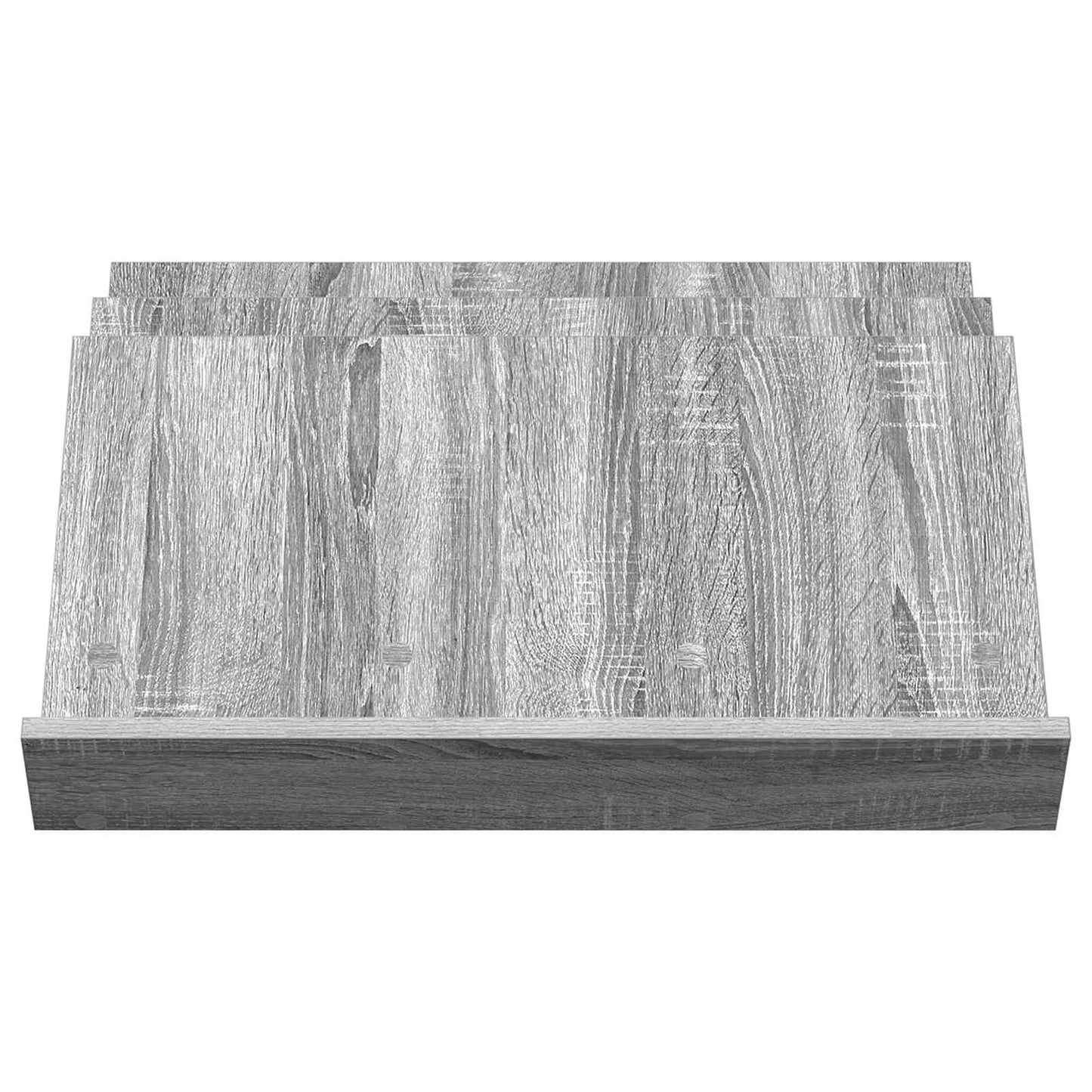 Magazinregal Sonoma-Grau 65 x 53 x 28,5 cm Holzwerkstoff