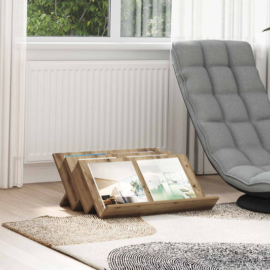 Magazinregal Artisan-Eiche 65 x 53 x 28,5 cm Holzwerkstoff