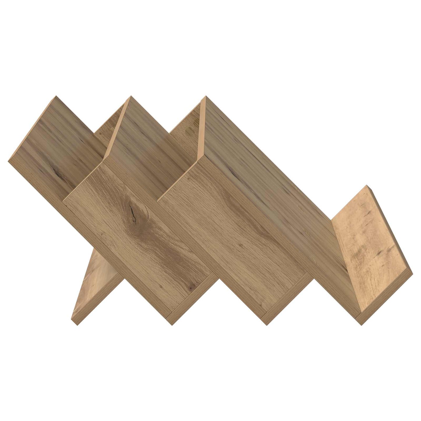 Magazinregal Artisan-Eiche 65 x 53 x 28,5 cm Holzwerkstoff