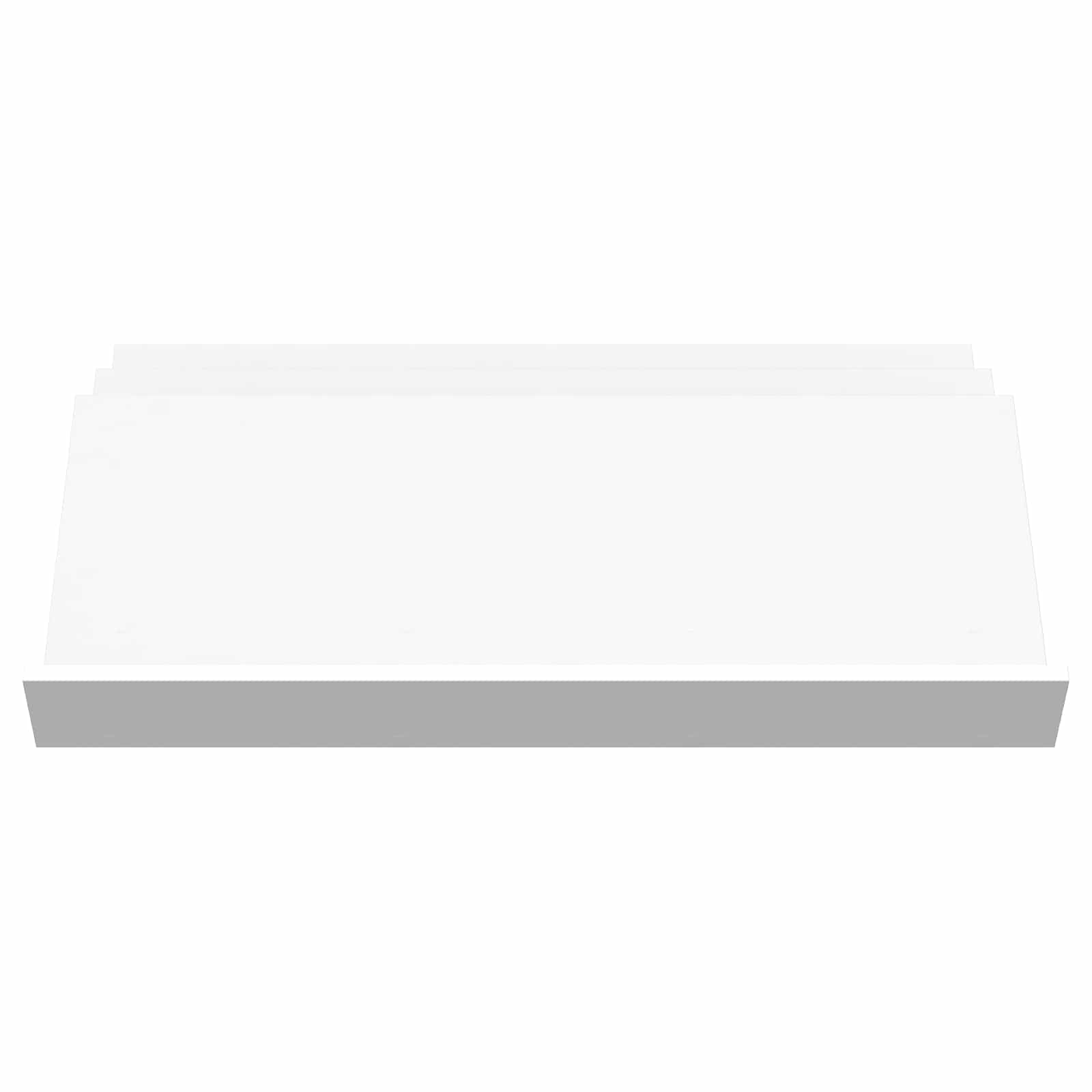Magazinregal mit Regal Weiß 90 x 53 x 28,5 cm Holzwerkstoff