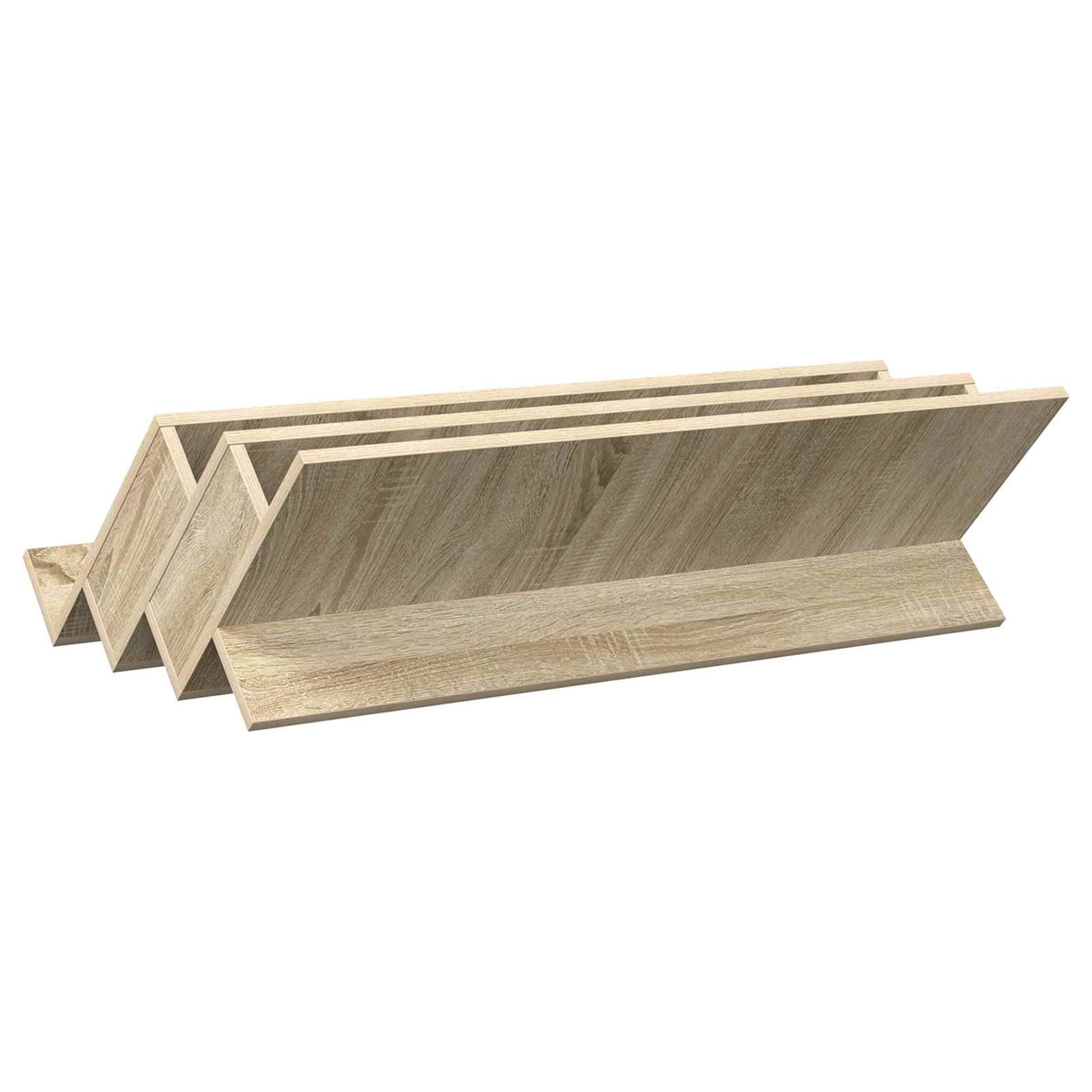 Magazinregal Sonoma-Eiche 90 x 53 x 28,5 cm Holzwerkstoff