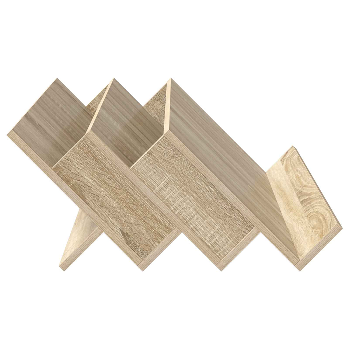 Magazinregal Sonoma-Eiche 90 x 53 x 28,5 cm Holzwerkstoff