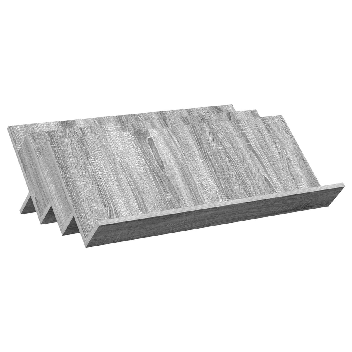 Magazinregal Sonoma-Grau 90 x 53 x 28,5 cm Holzwerkstoff