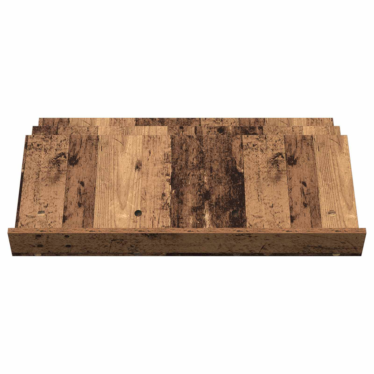 Magazinregal mit Regal Altholz 90 x 53 x 28,5 cm Holzwerkstoff