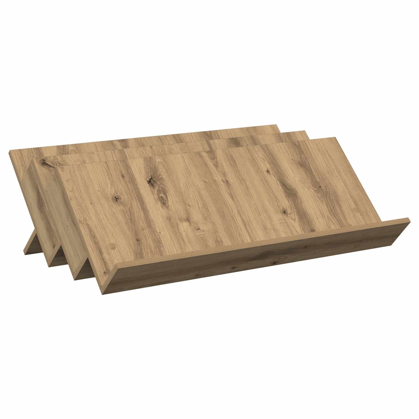 Magazinregal Artisan-Eiche 90 x 53 x 28,5 cm Holzwerkstoff