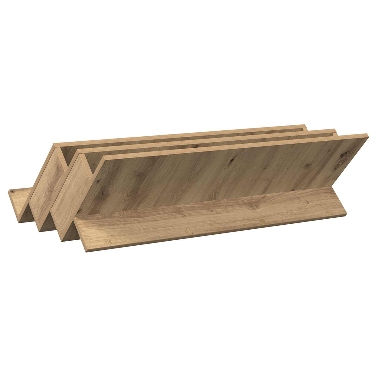 Magazinregal Artisan-Eiche 90 x 53 x 28,5 cm Holzwerkstoff