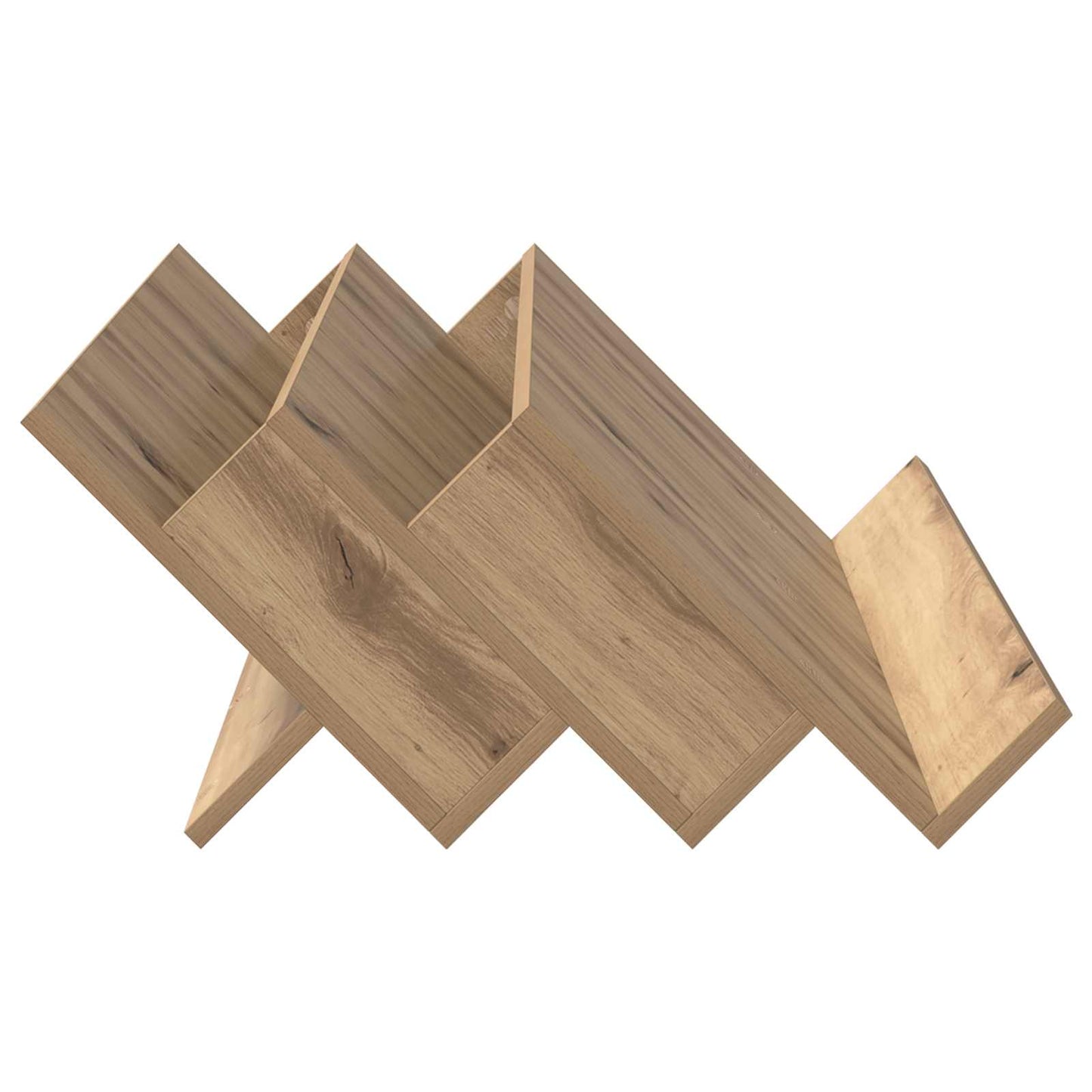 Magazinregal Artisan-Eiche 90 x 53 x 28,5 cm Holzwerkstoff