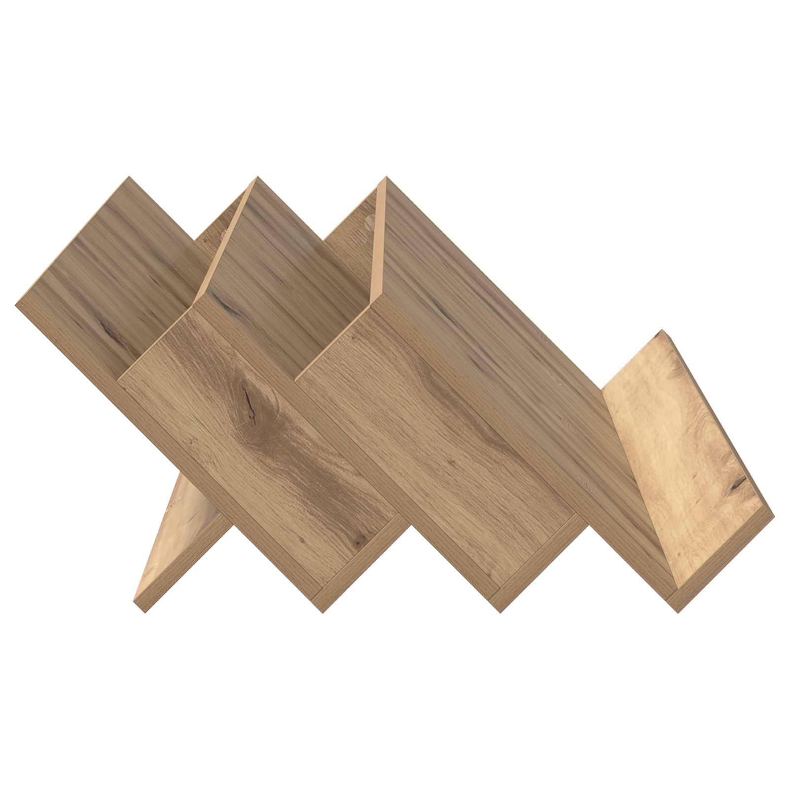 Magazinregal Artisan-Eiche 90 x 53 x 28,5 cm Holzwerkstoff